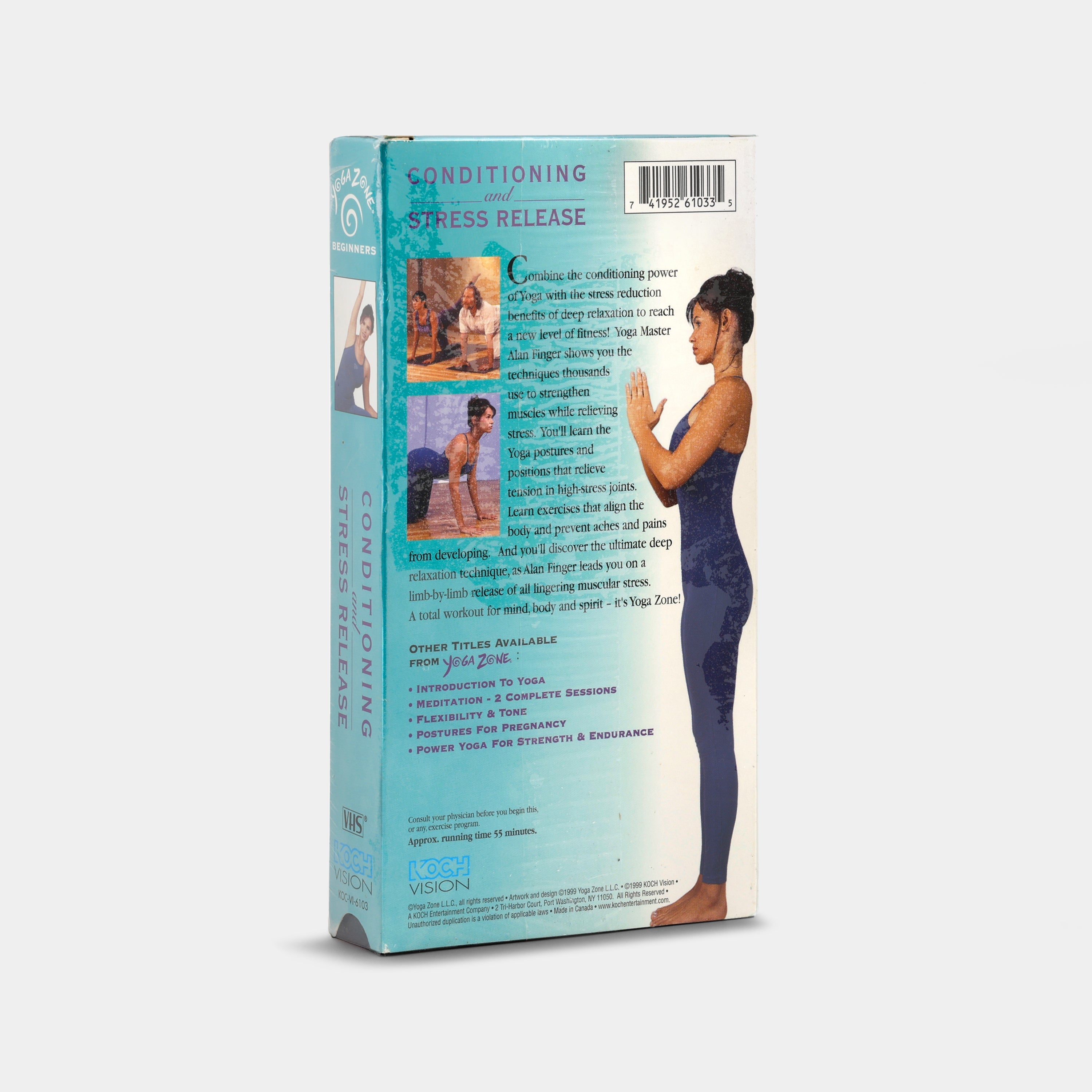 Yoga Zone: Conditioning and Stress Release (Sealed) VHS Tape