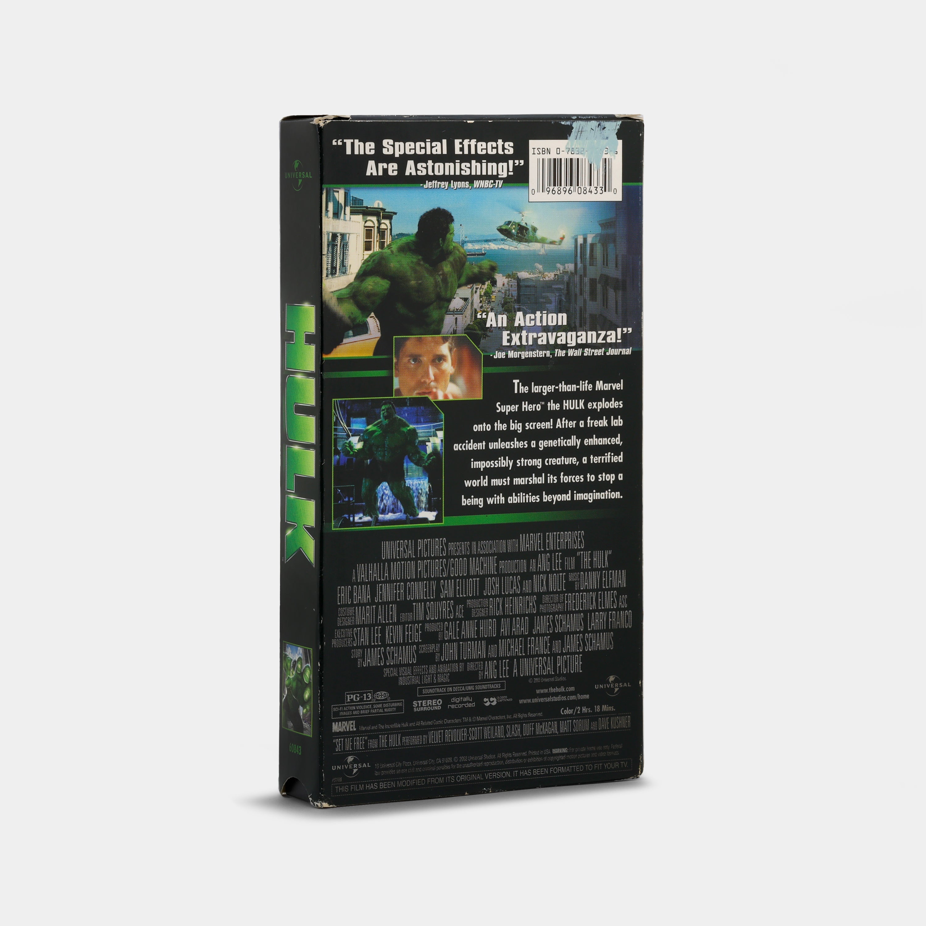 Hulk VHS Tape