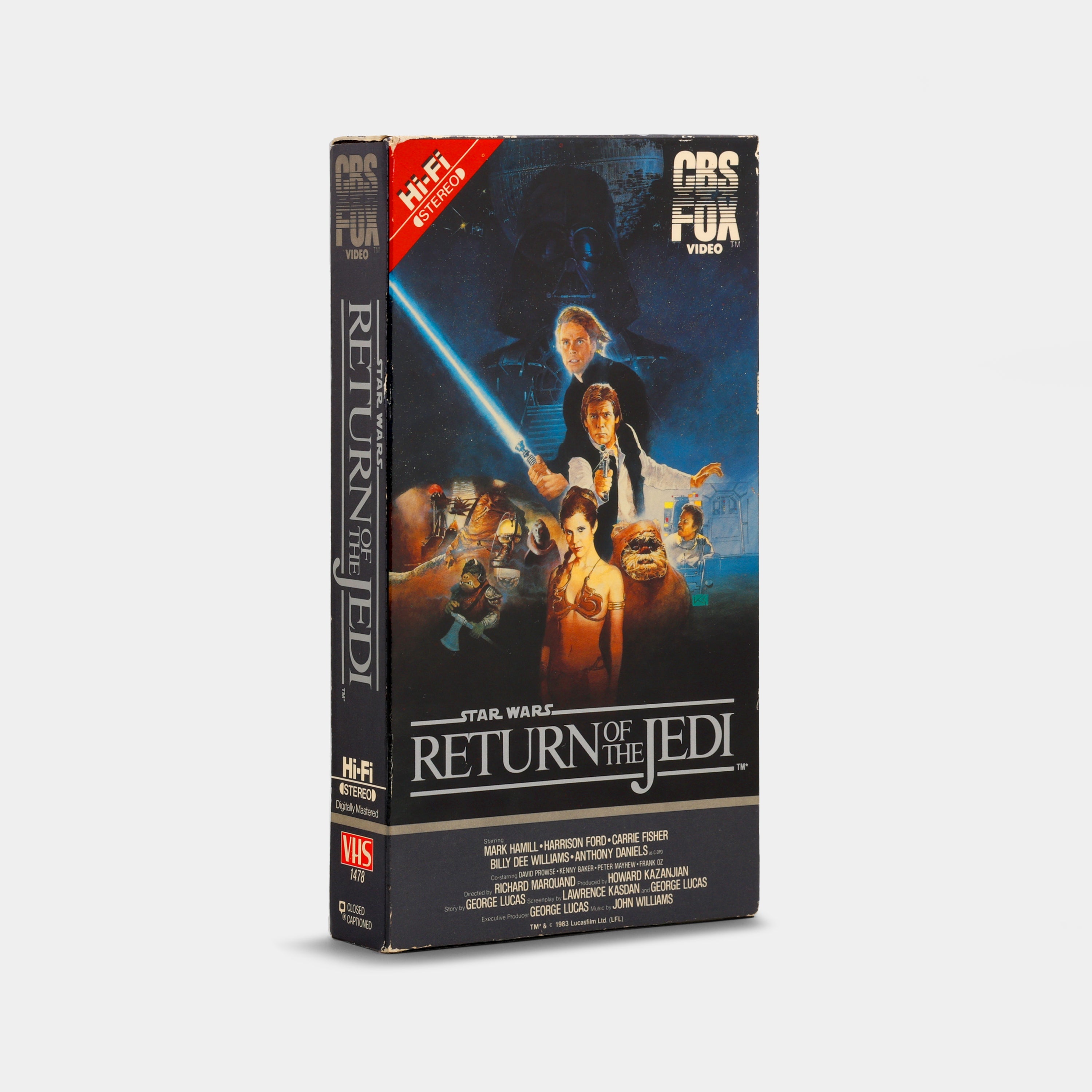 Star Wars: Episode VI - Return of the Jedi (CBS / FOX Video) VHS Tape