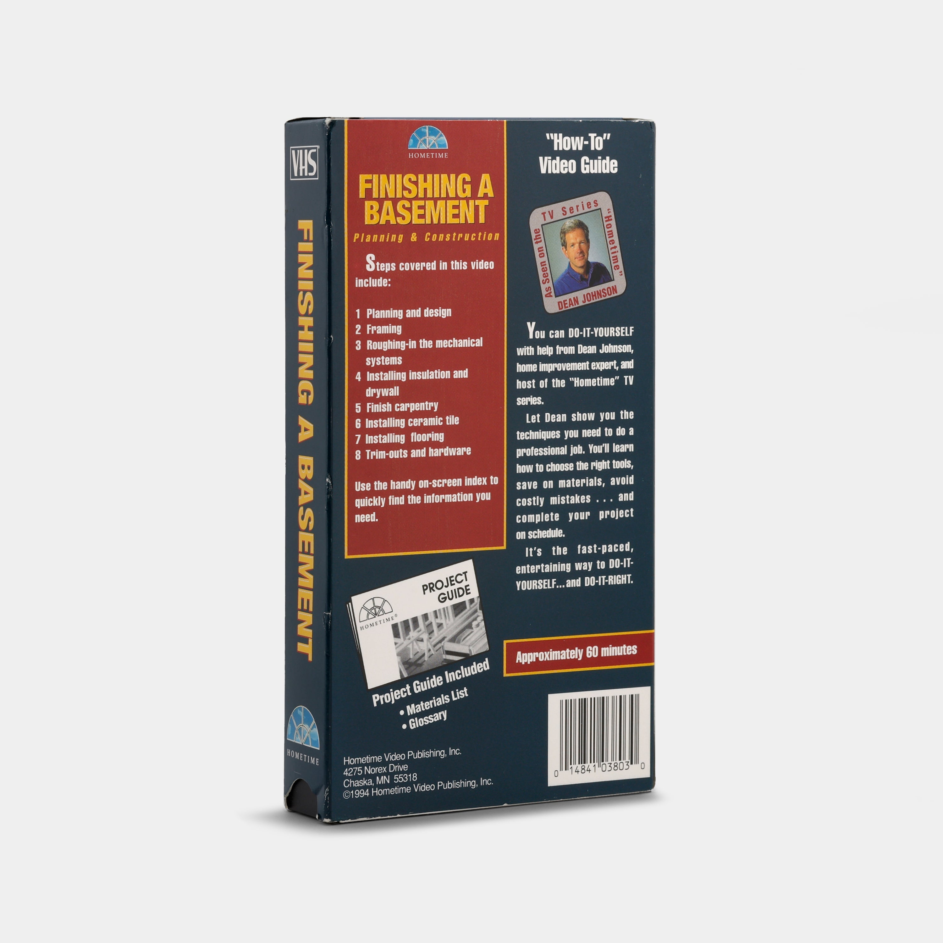 Finishing a Basement: Planning and Construction VHS Tape