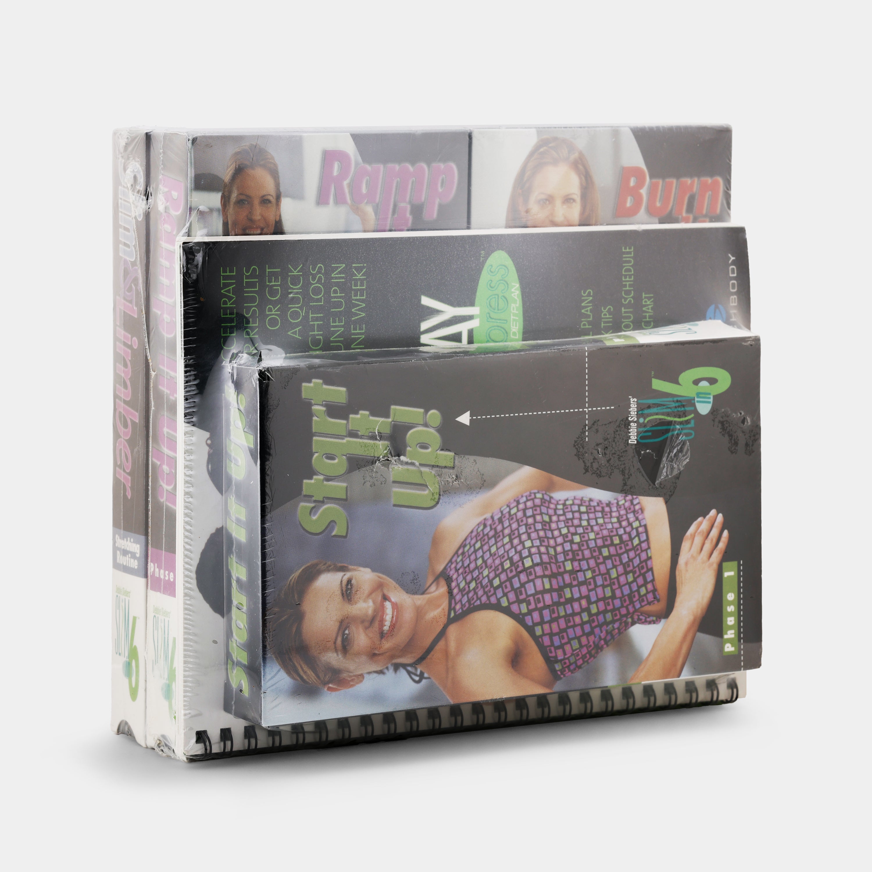 Slim in 6 Workout Collection (Sealed) VHS Tape Set