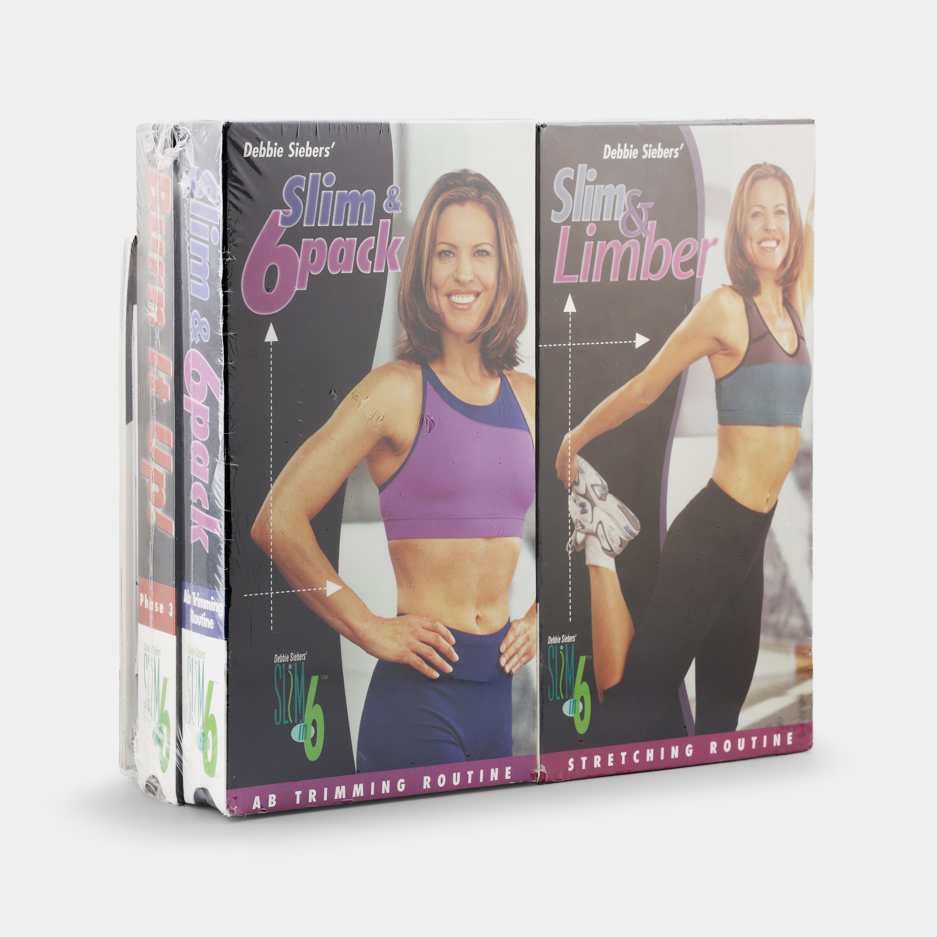 Slim in 6 Workout Collection (Sealed) VHS Tape Set