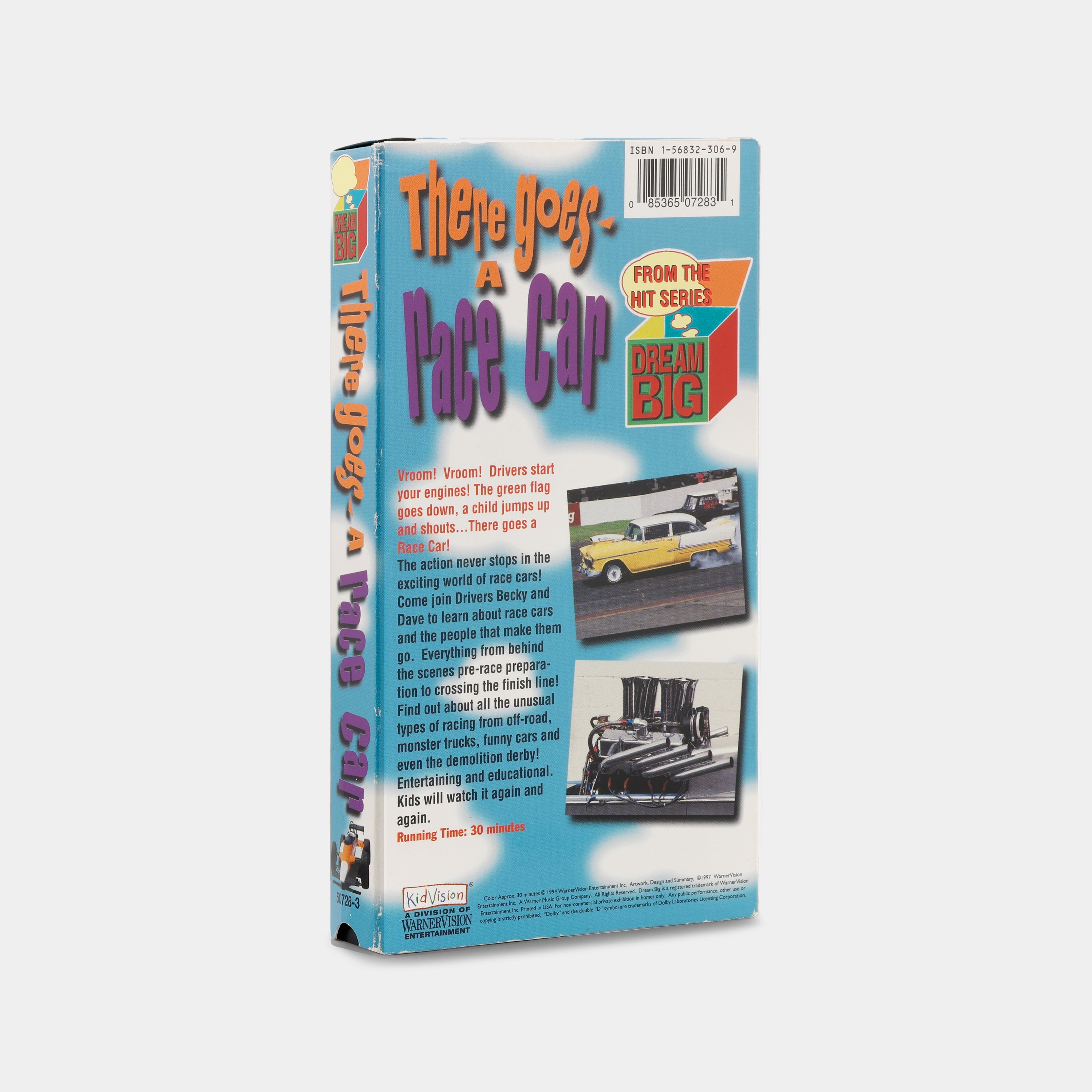 There Goes a Race Car VHS Tape