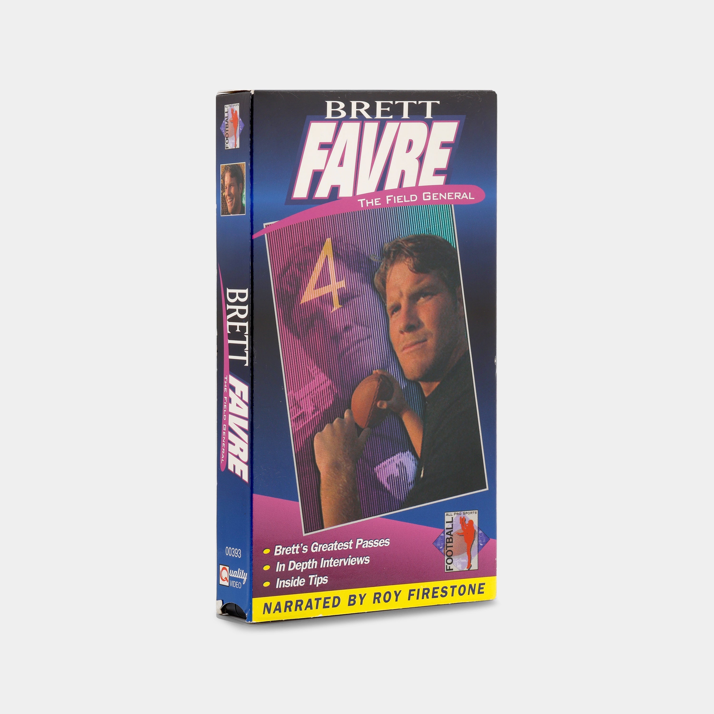 Brett Favre: The Field General VHS Tape