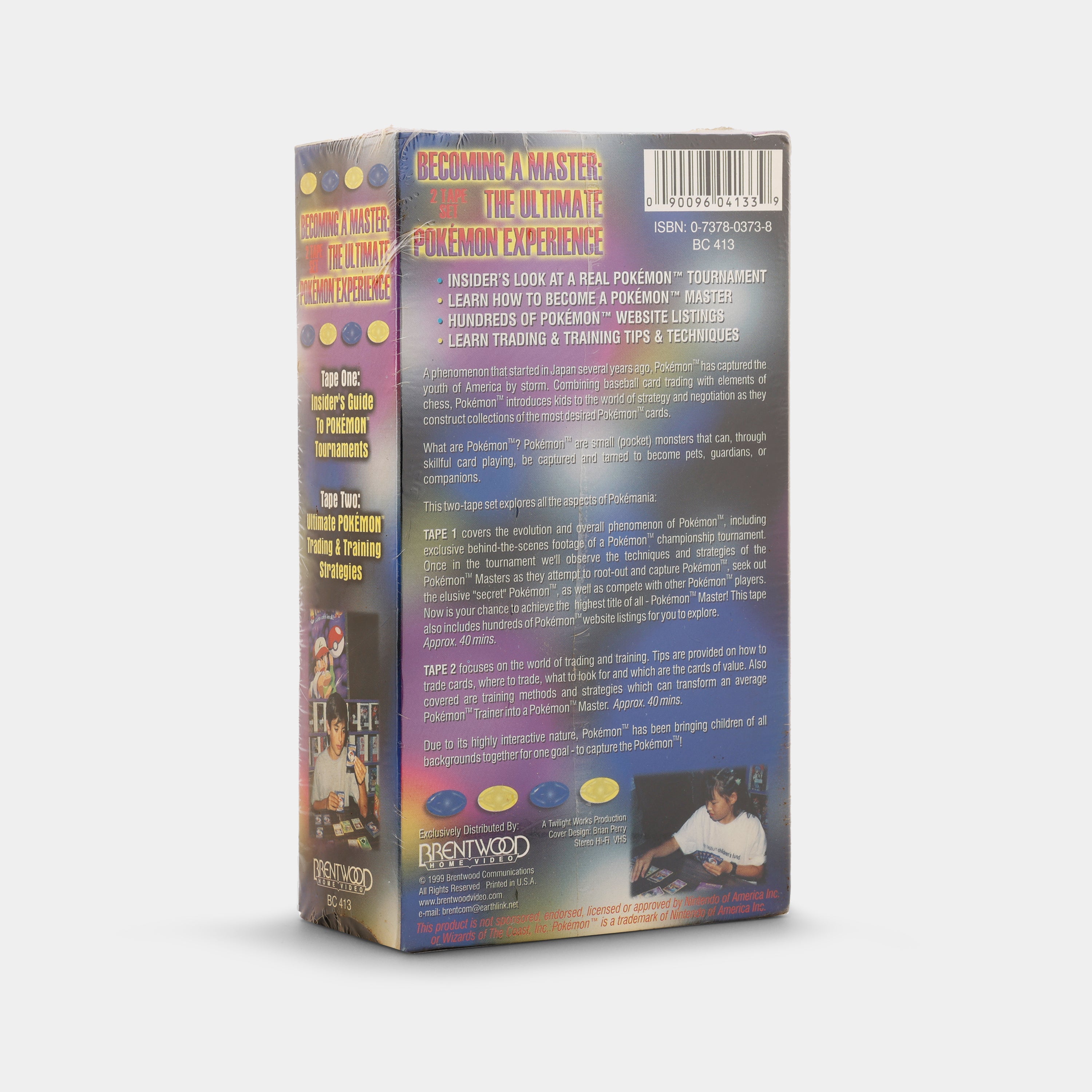 Becoming a Master: The Ultimate Pokémon Experience (Sealed) VHS Tape Set