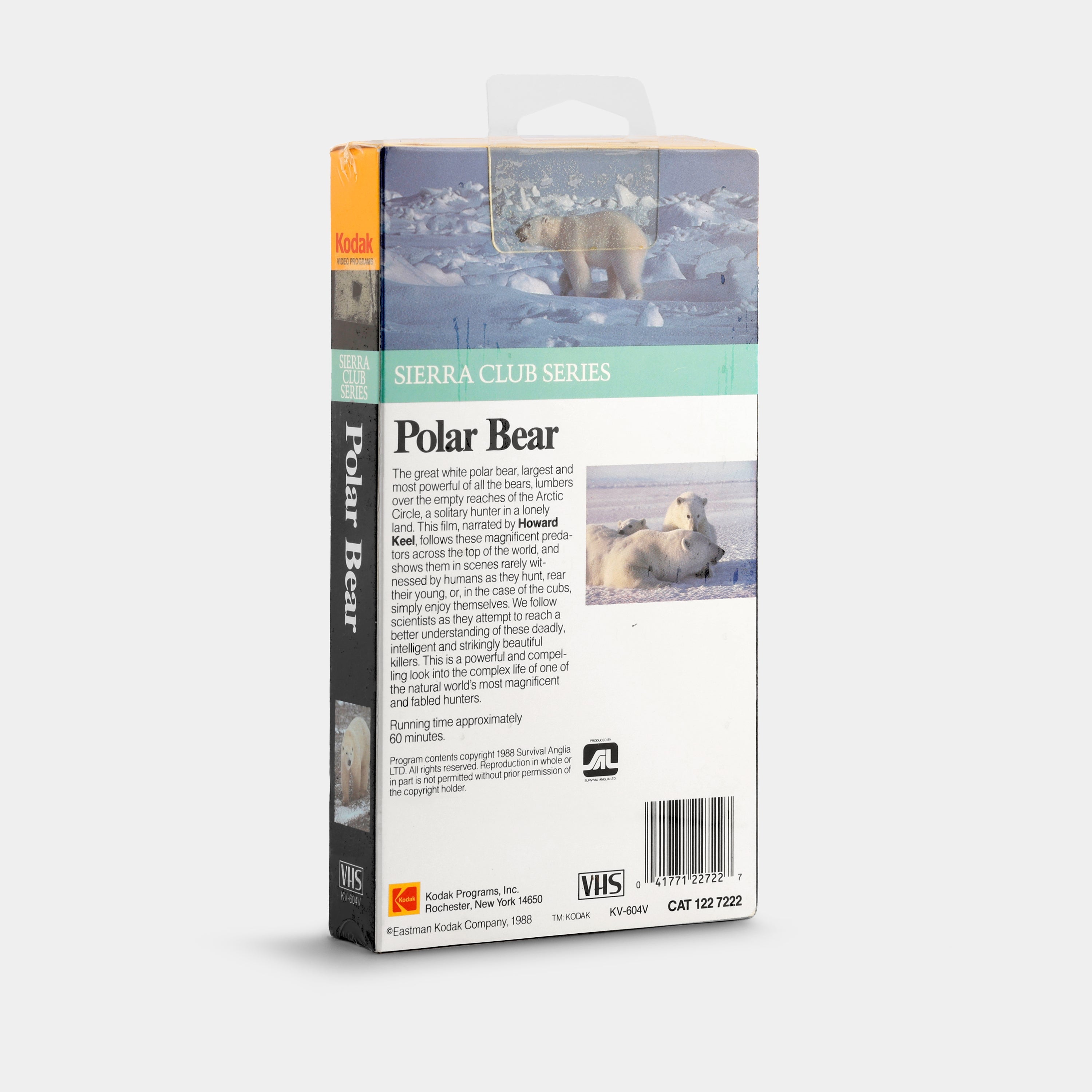 Sierra Club Series: Polar Bear (Sealed) VHS Tape