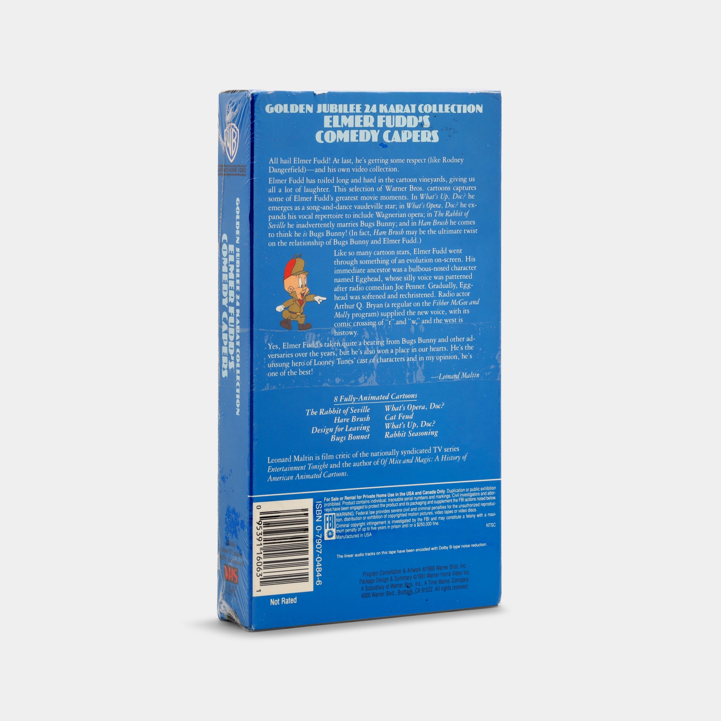 Warner Bros. Cartoons Golden Jubilee 24 Karat Collection: Elmer Fudd’s Comedy Capers (Sealed) VHS Tape