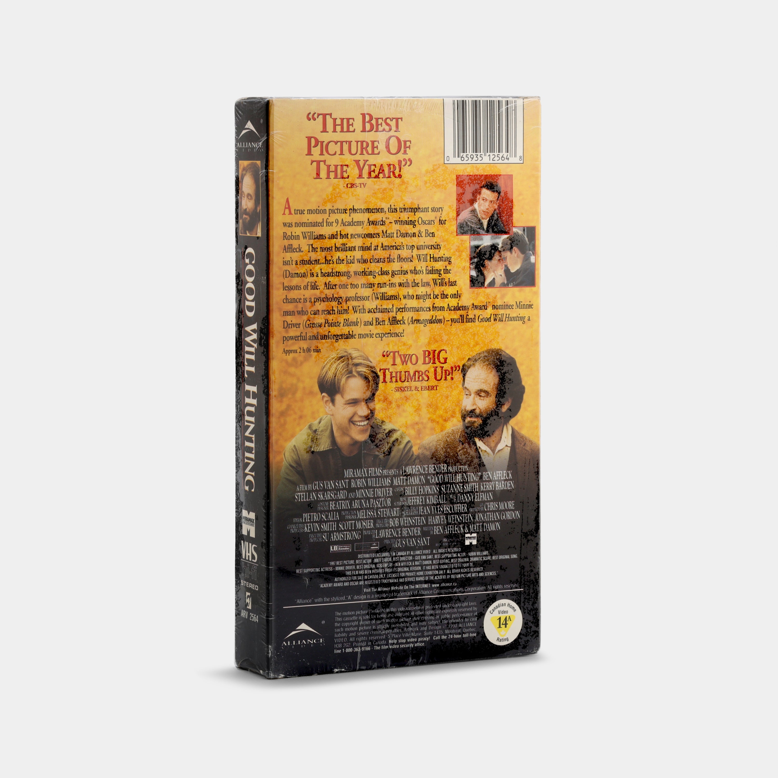 Good Will Hunting (Sealed) VHS Tape