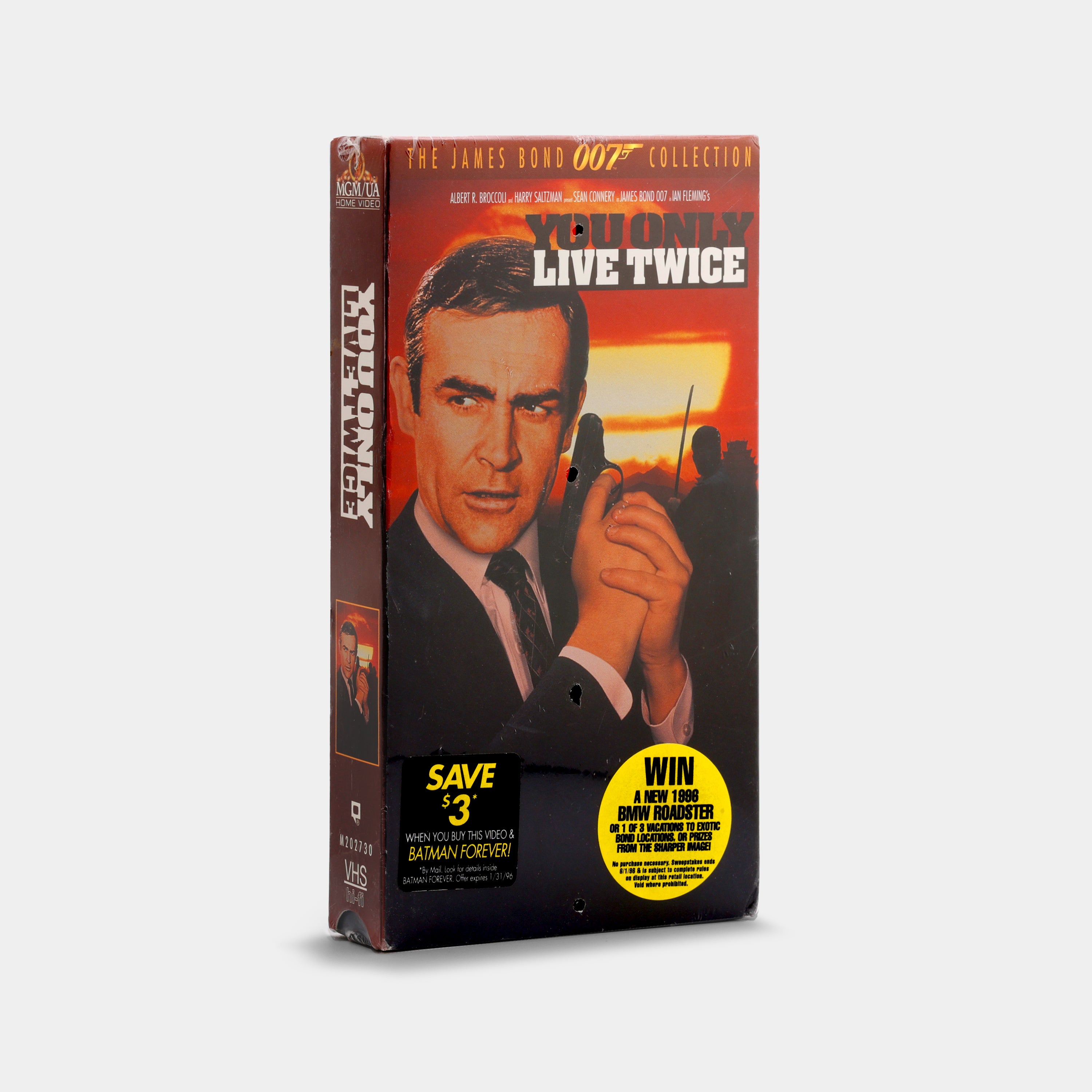 James Bond 007: You Only Live Twice (Sealed) VHS Tape – Retrospekt