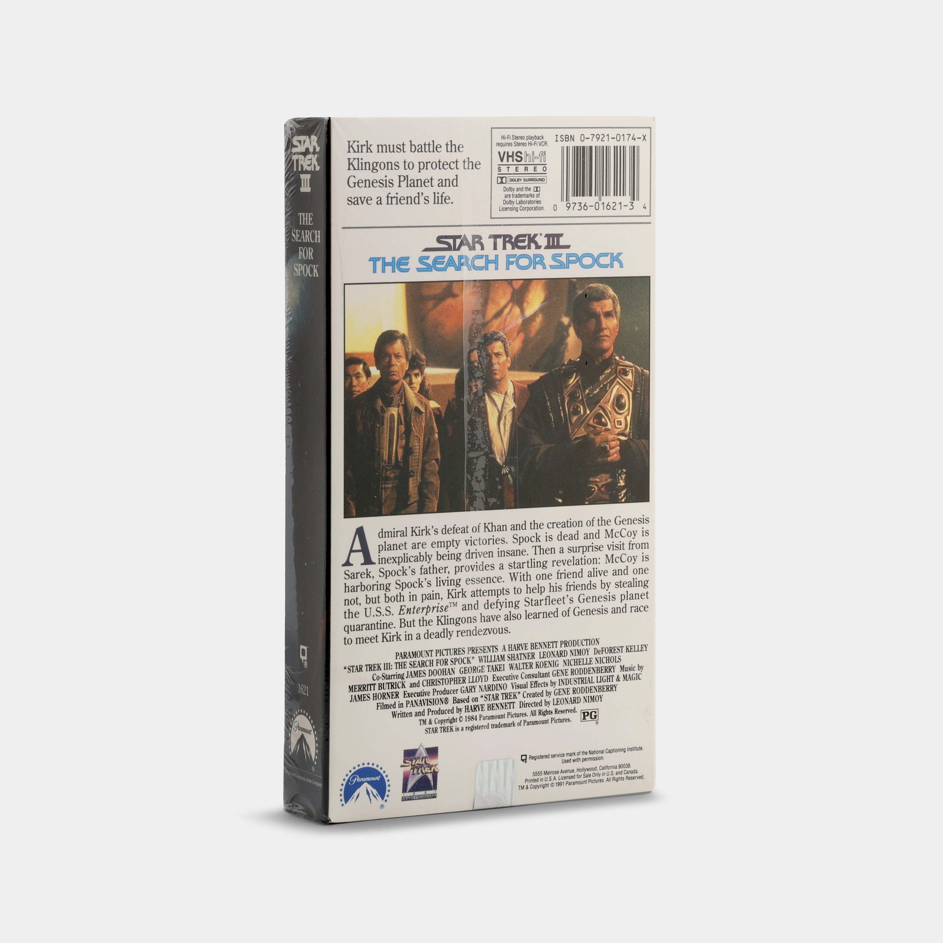 Star Trek III: The Search for Spock (Sealed) VHS Tape