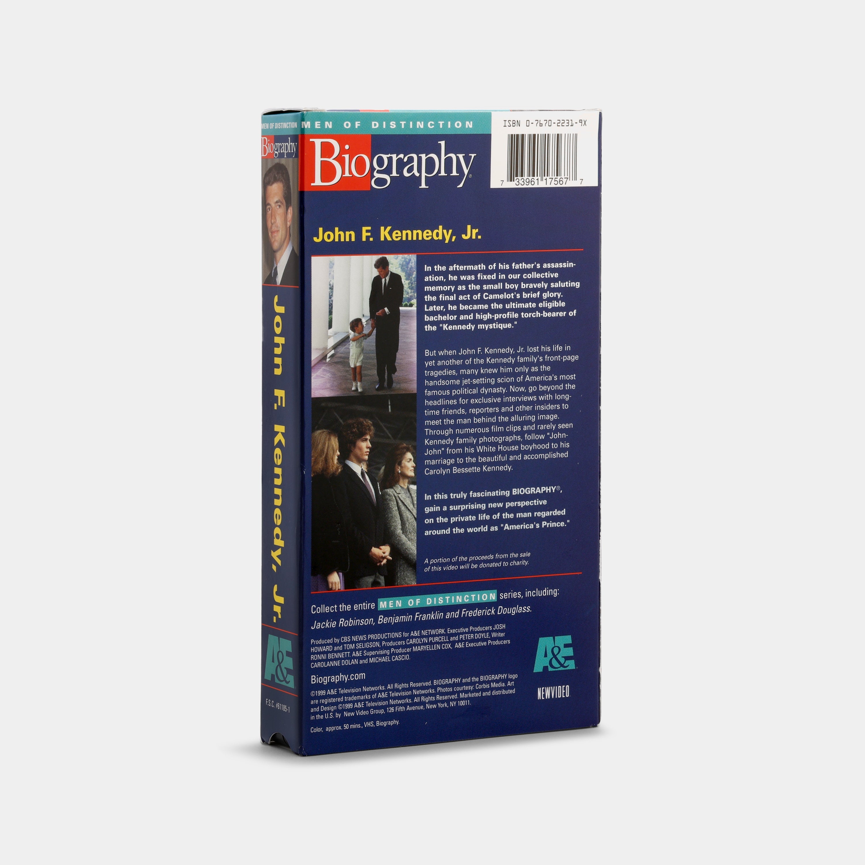 Biography: John F. Kennedy, Jr. VHS Tape