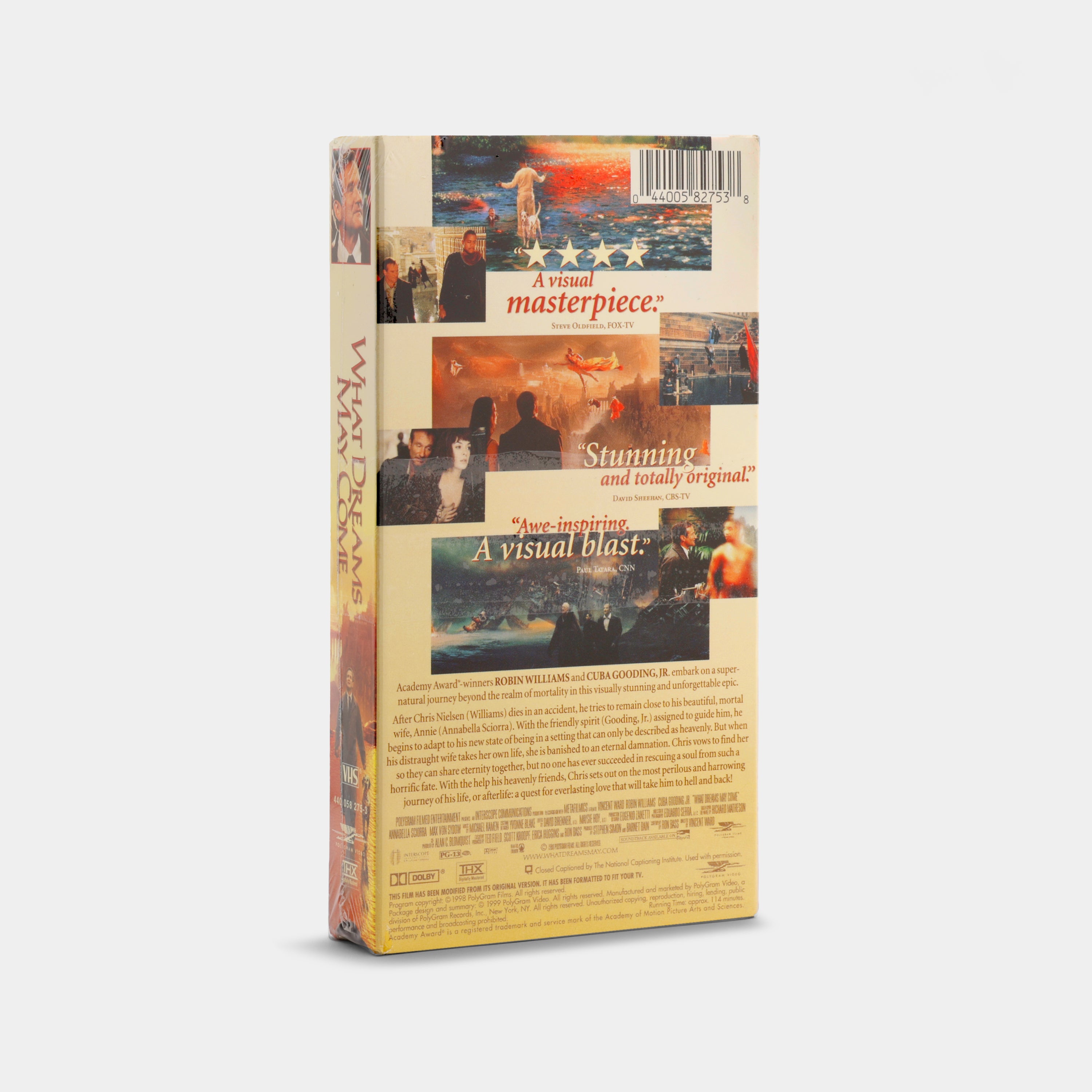 What Dreams May Come (Sealed) VHS Tape