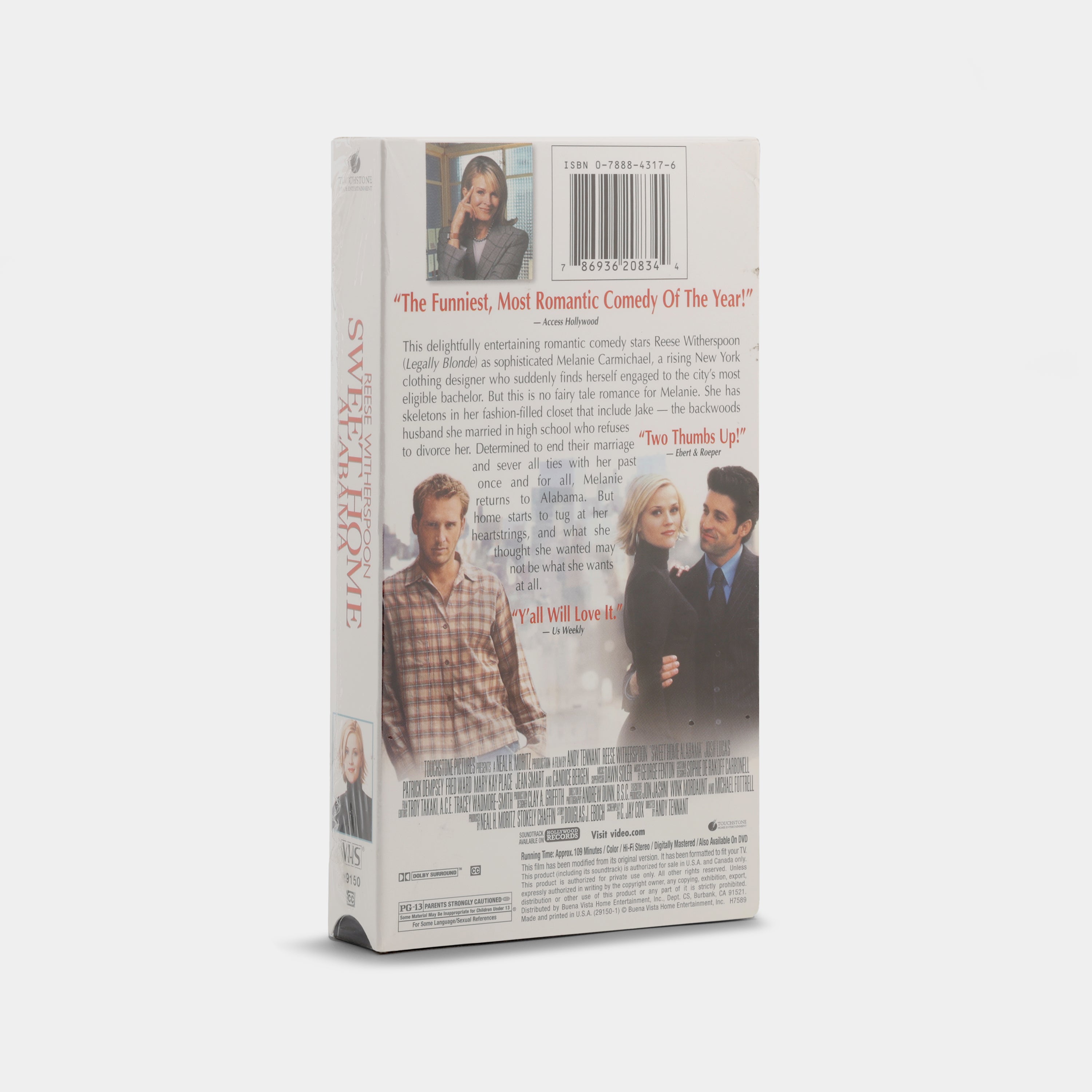 Sweet Home Alabama (Sealed) VHS Tape