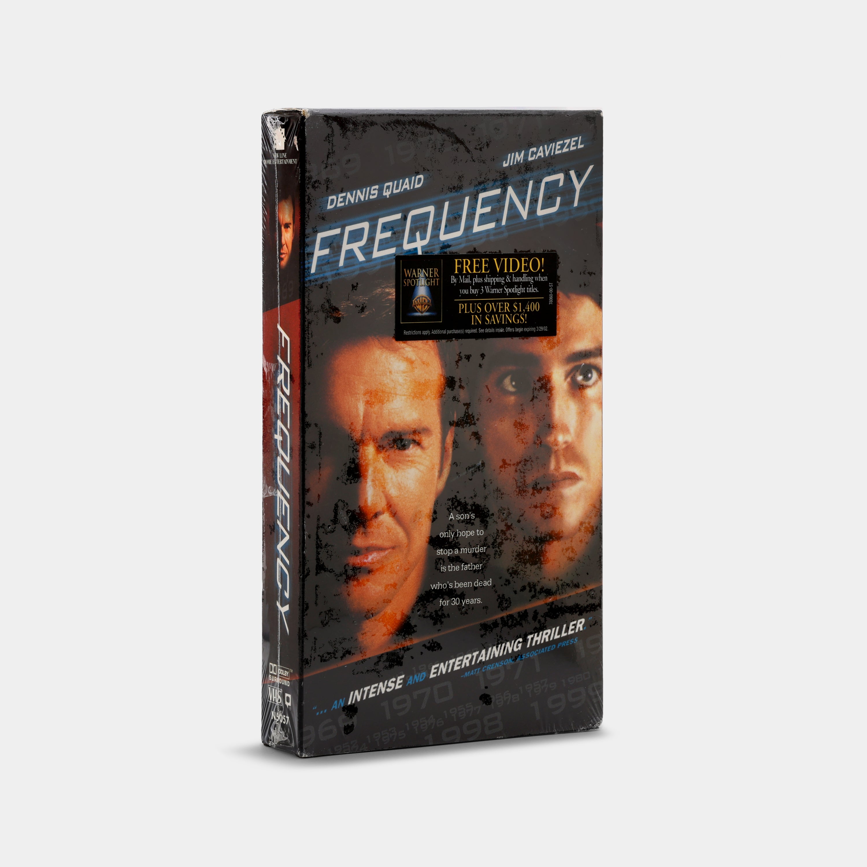 Frequency (Sealed) VHS Tape – Retrospekt