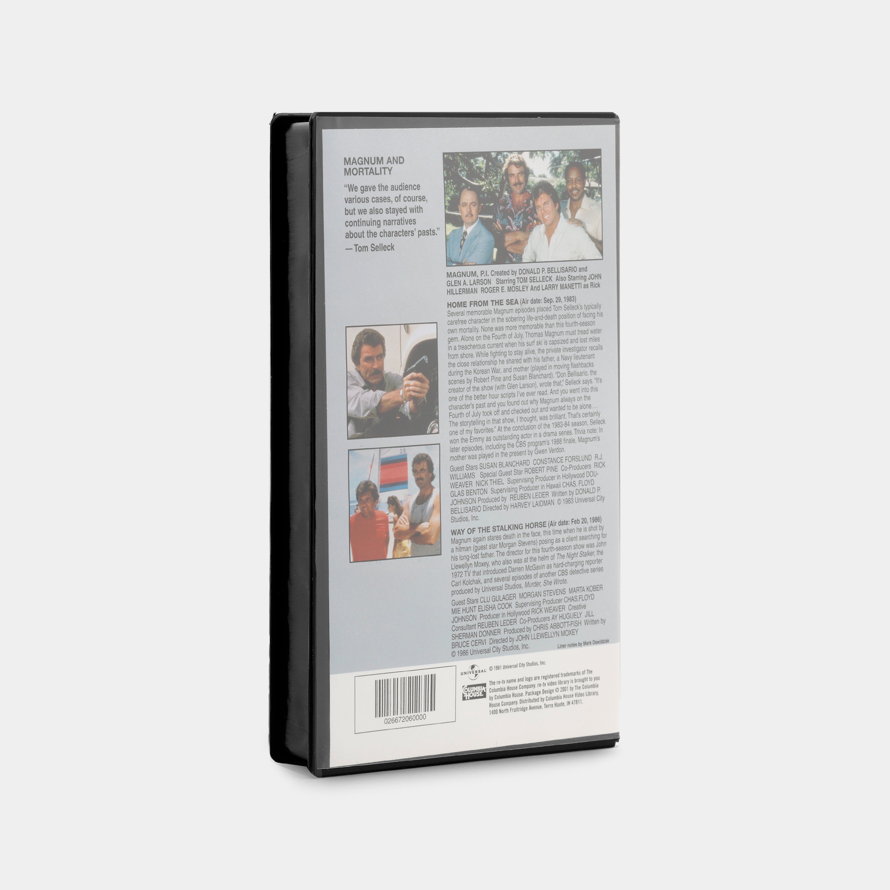 Magnum, P.I.: Magnum and Mortality (Collector's Edition) VHS Tape