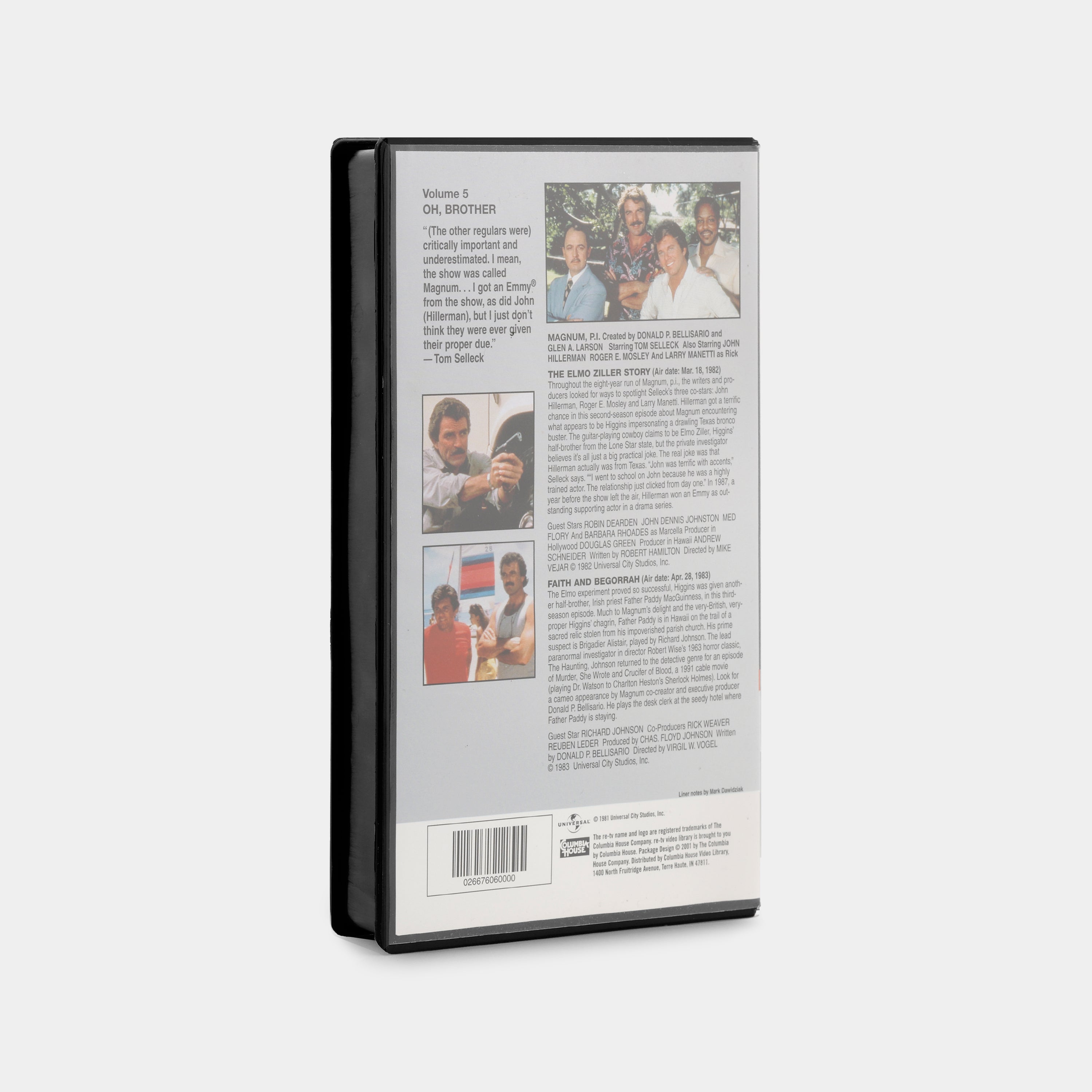Magnum, P.I.: Oh, Brother (Collector's Edition) VHS Tape