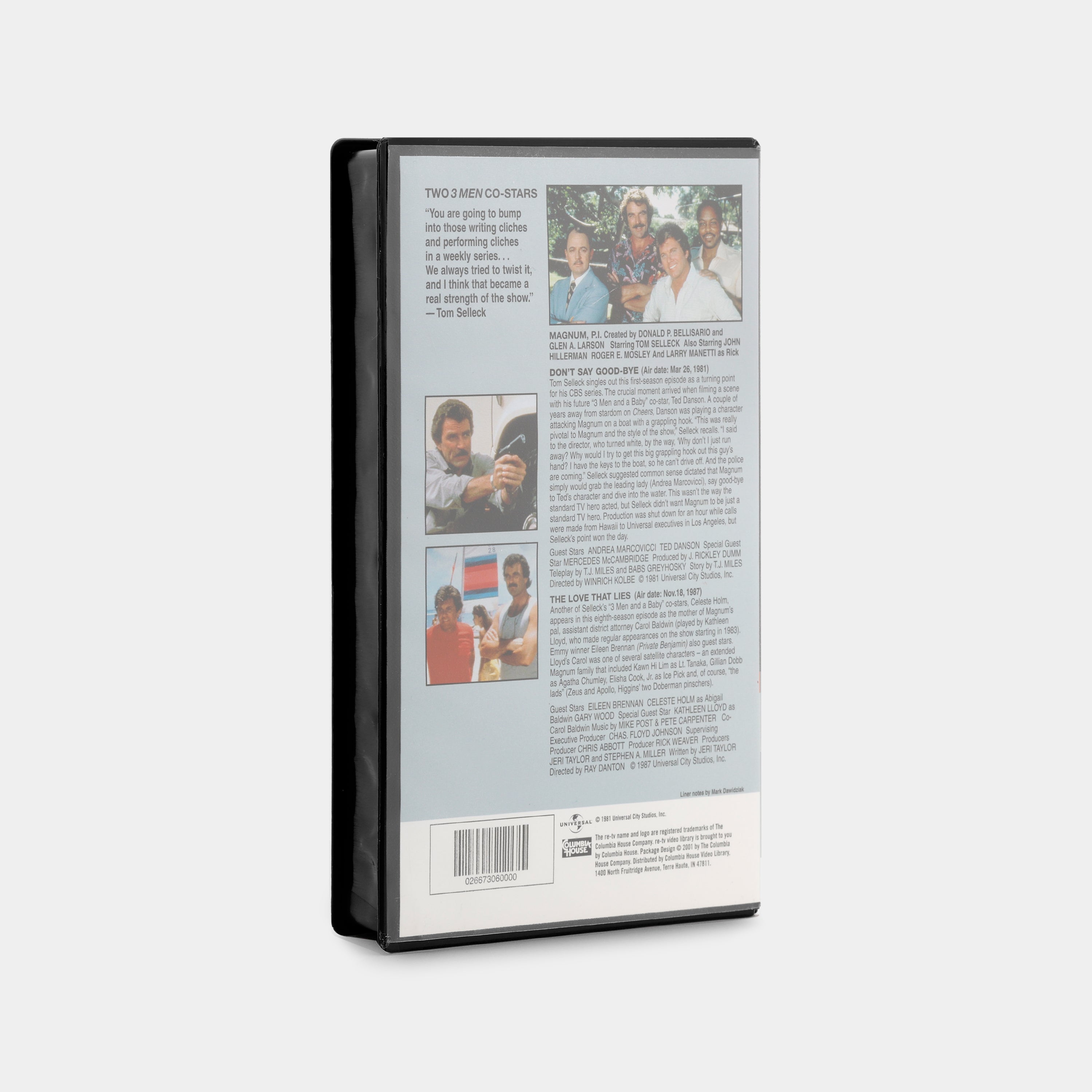 Magnum, P.I.: Two 3 Men Co-Stars (Collector's Edition) VHS Tape