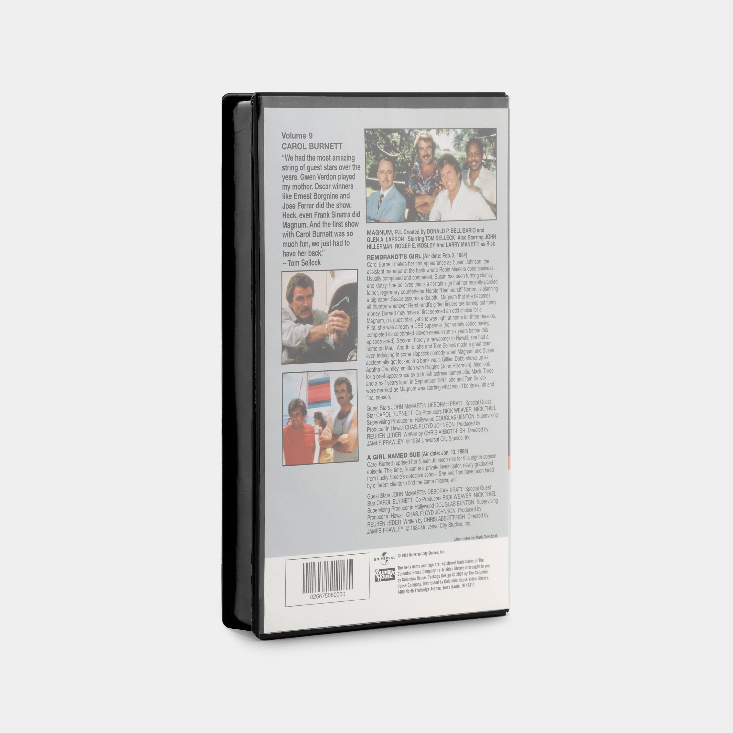Magnum, P.I.: Carol Burnett (Collector's Edition) VHS Tape
