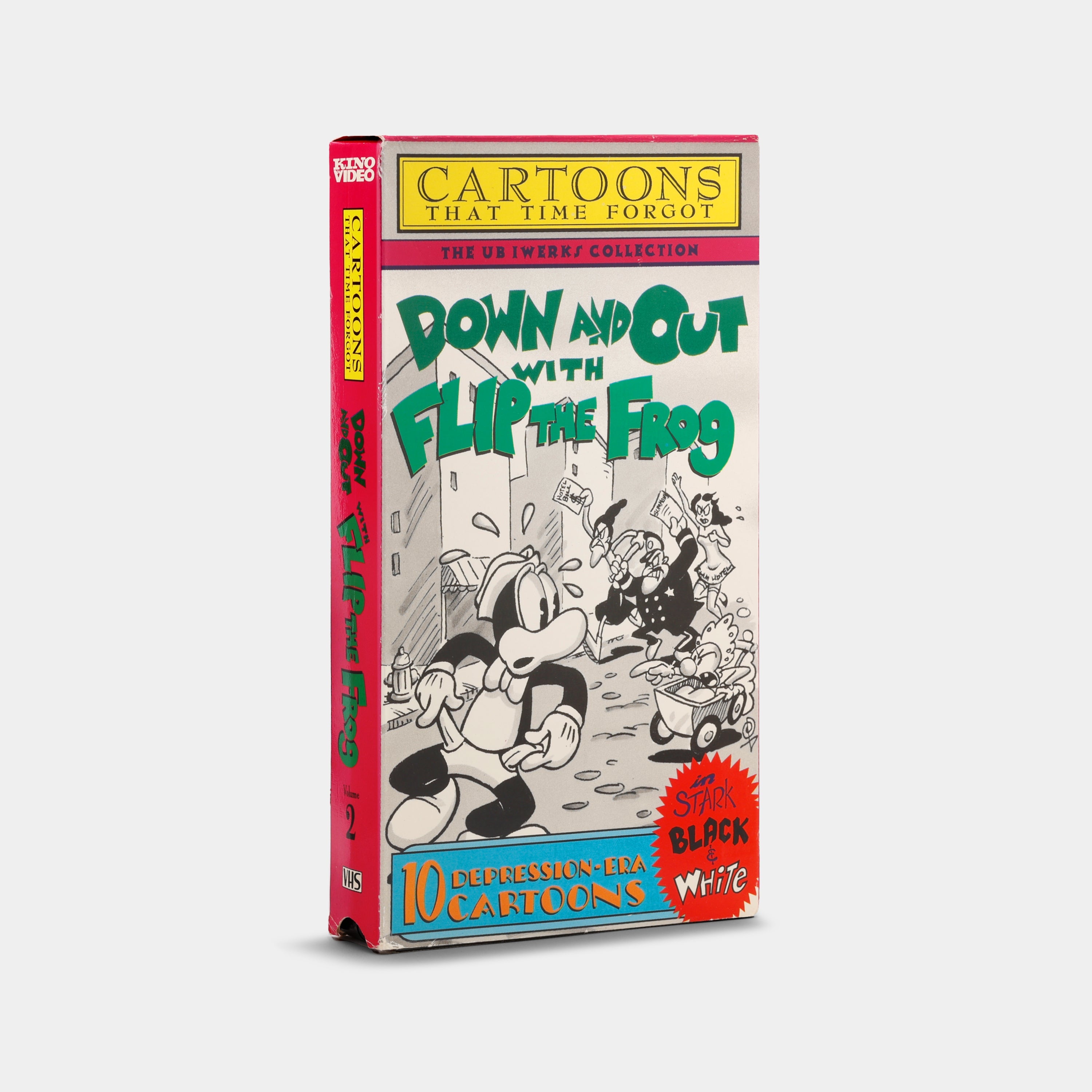 Down and Out with Flip the Frog VHS Tape
