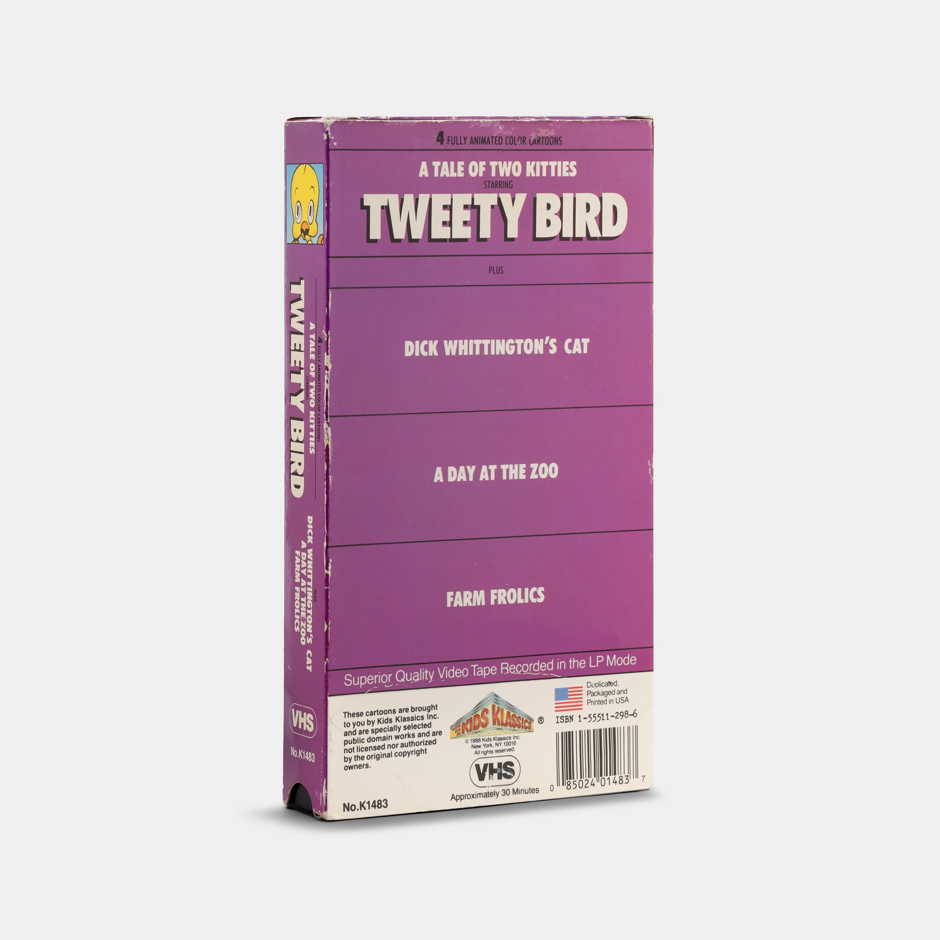 A Tale of Two Kitties starring Tweety Bird VHS Tape