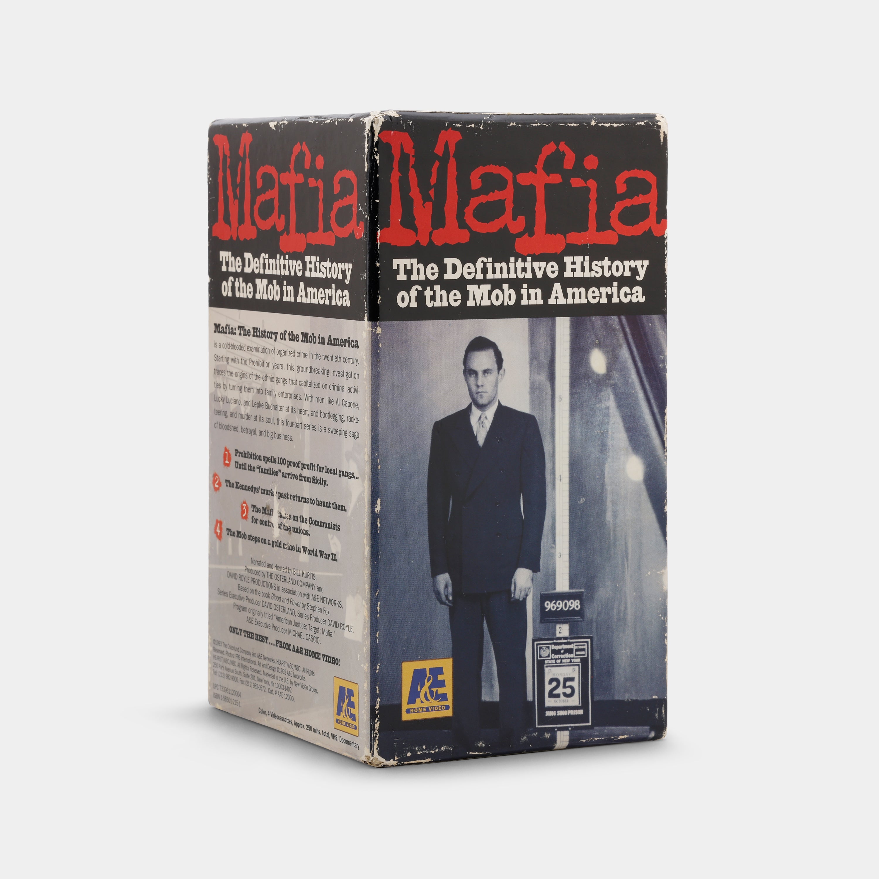 Mafia: The History of the Mob in America VHS Tape Set
