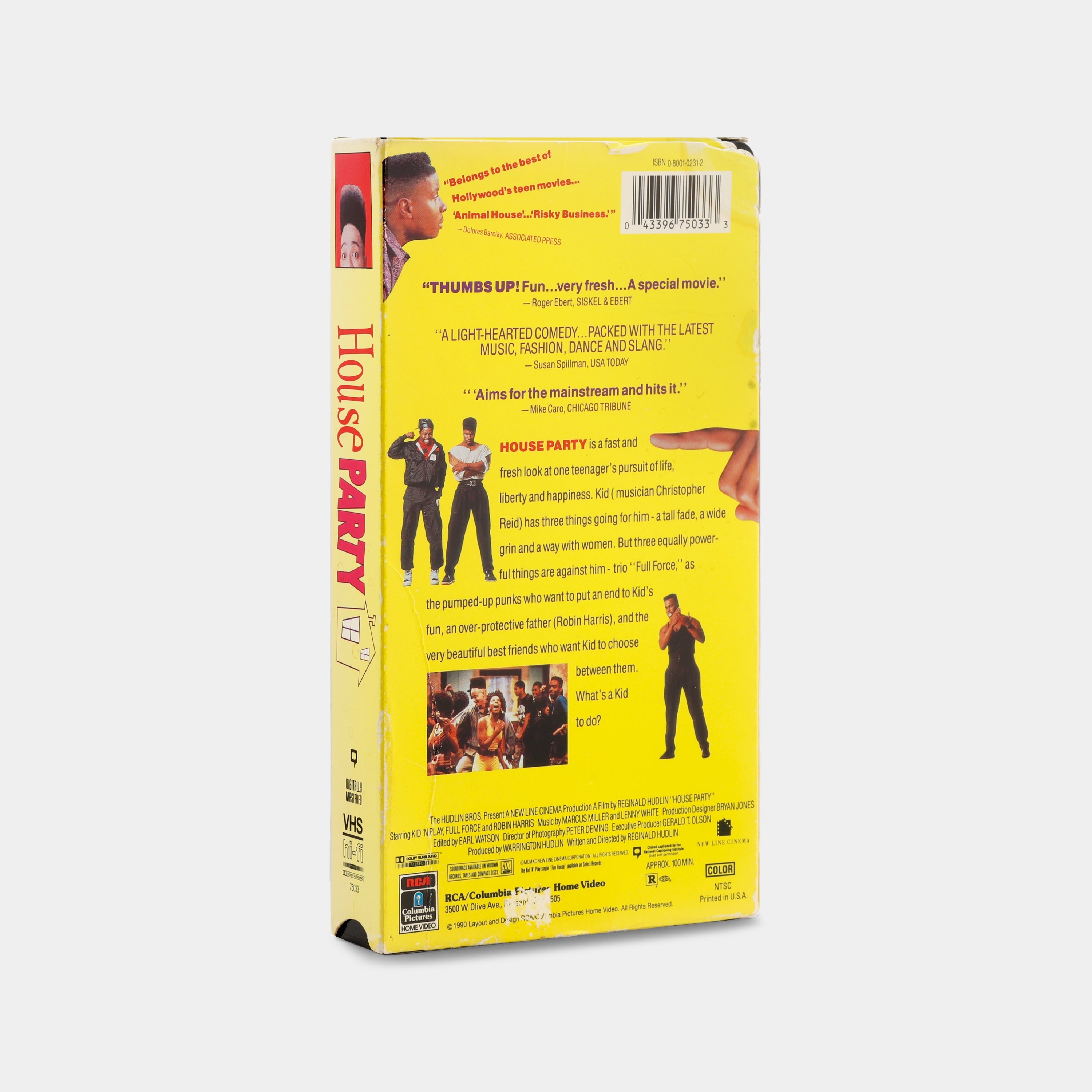 House Party VHS Tape