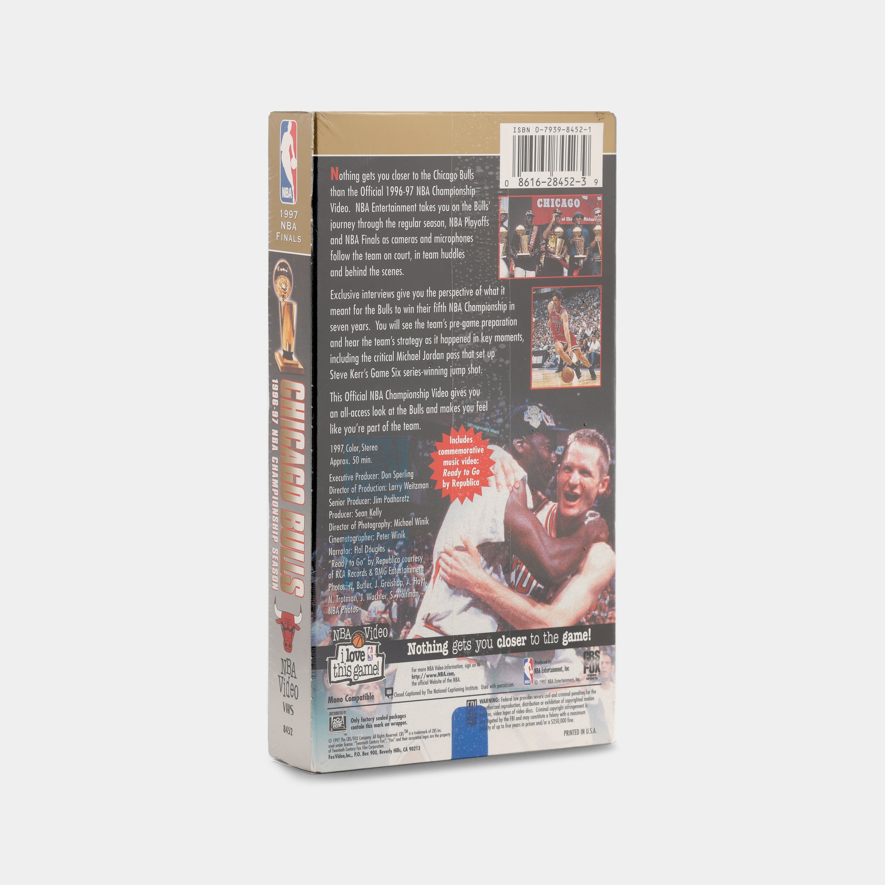 Chicago Bulls: 1996–97 NBA Championship Season (Sealed) VHS Tape