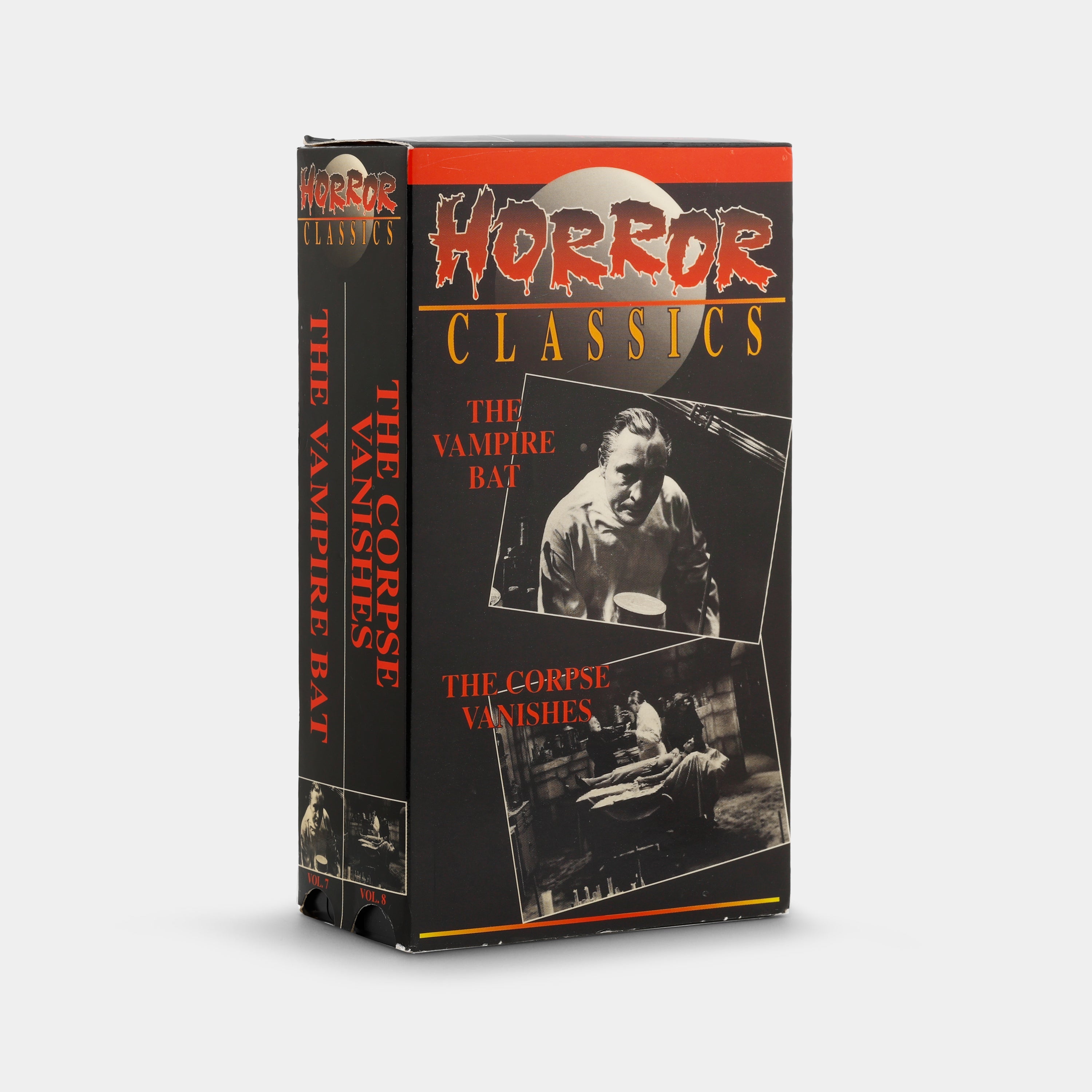 Horror Classics: The Vampire Bat / The Corpse Vanishes VHS Tape