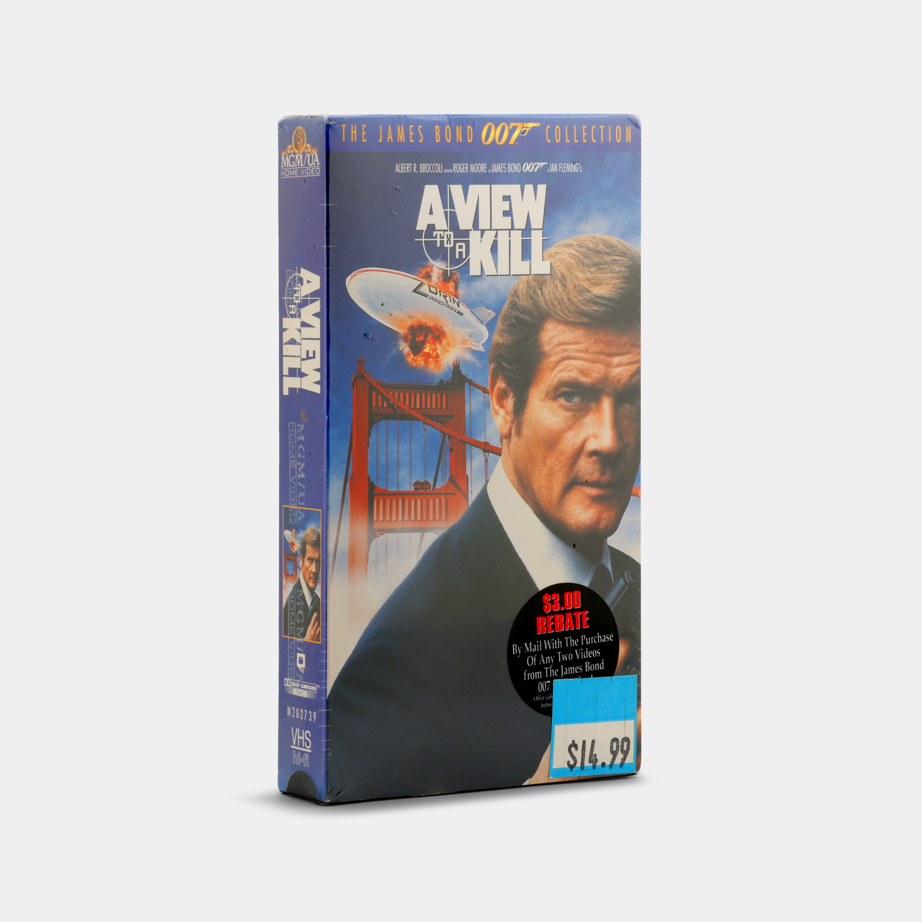 James Bond 007: A View To A Kill (Sealed) VHS Tape