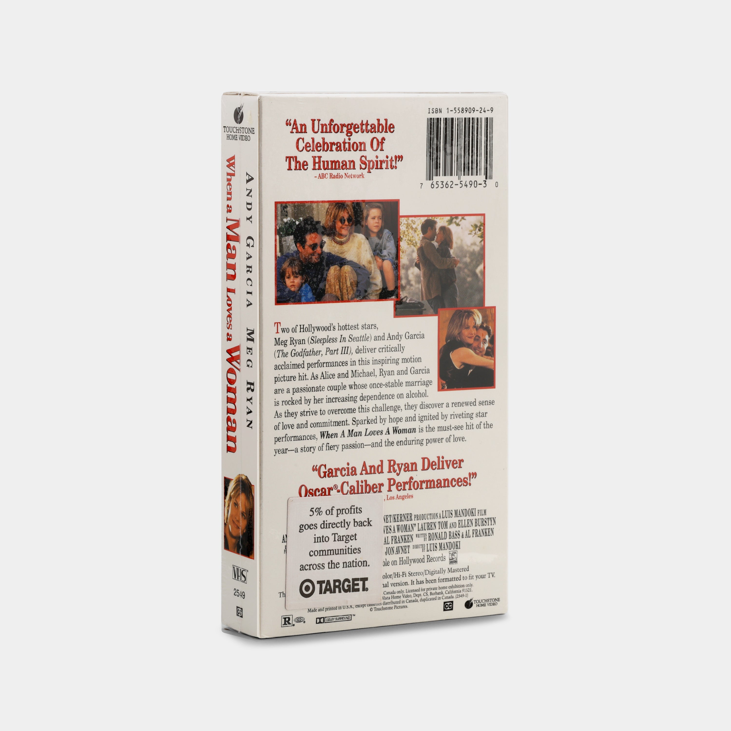 When a Man Loves a Woman (Sealed) VHS Tape