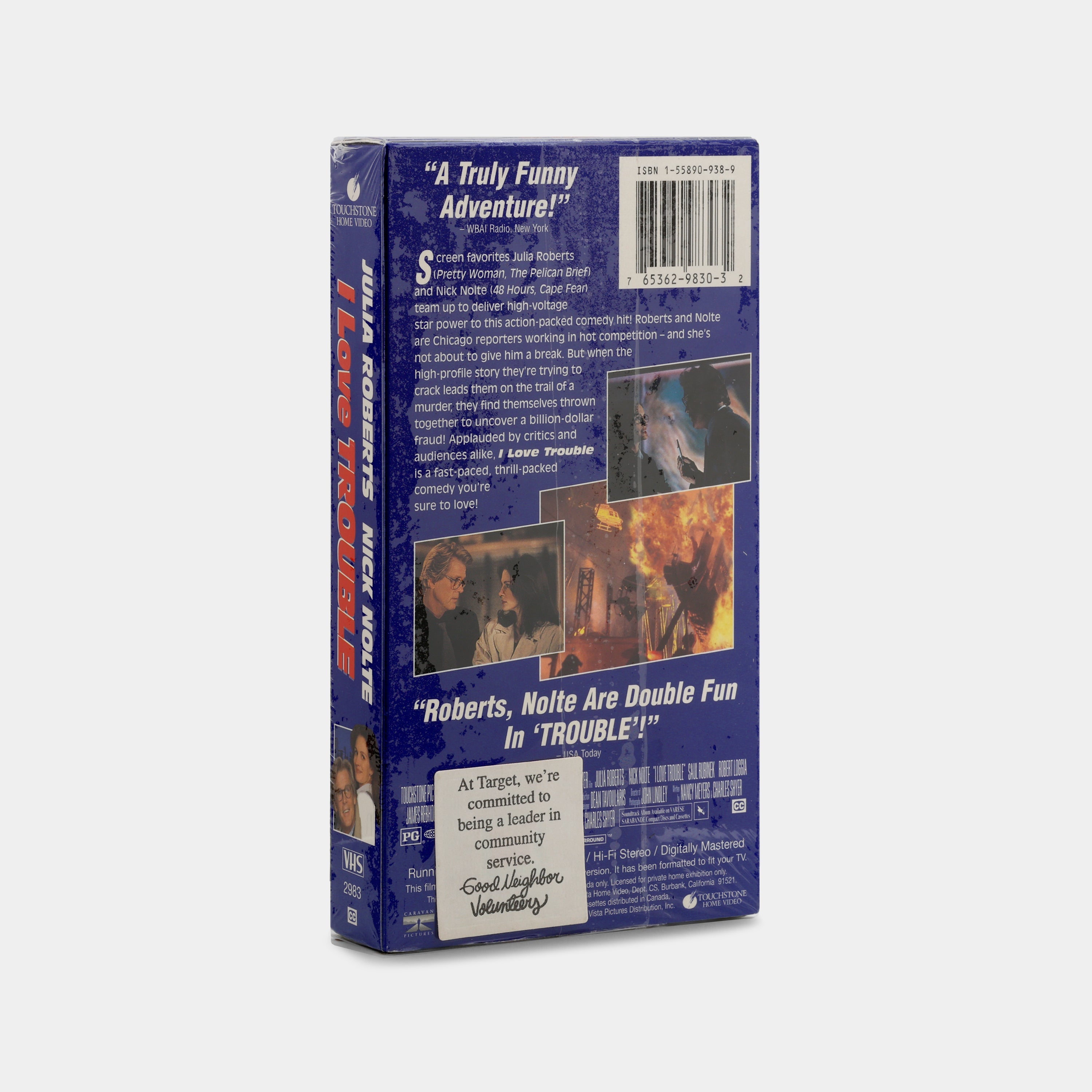 I Love Trouble (Sealed) VHS Tape