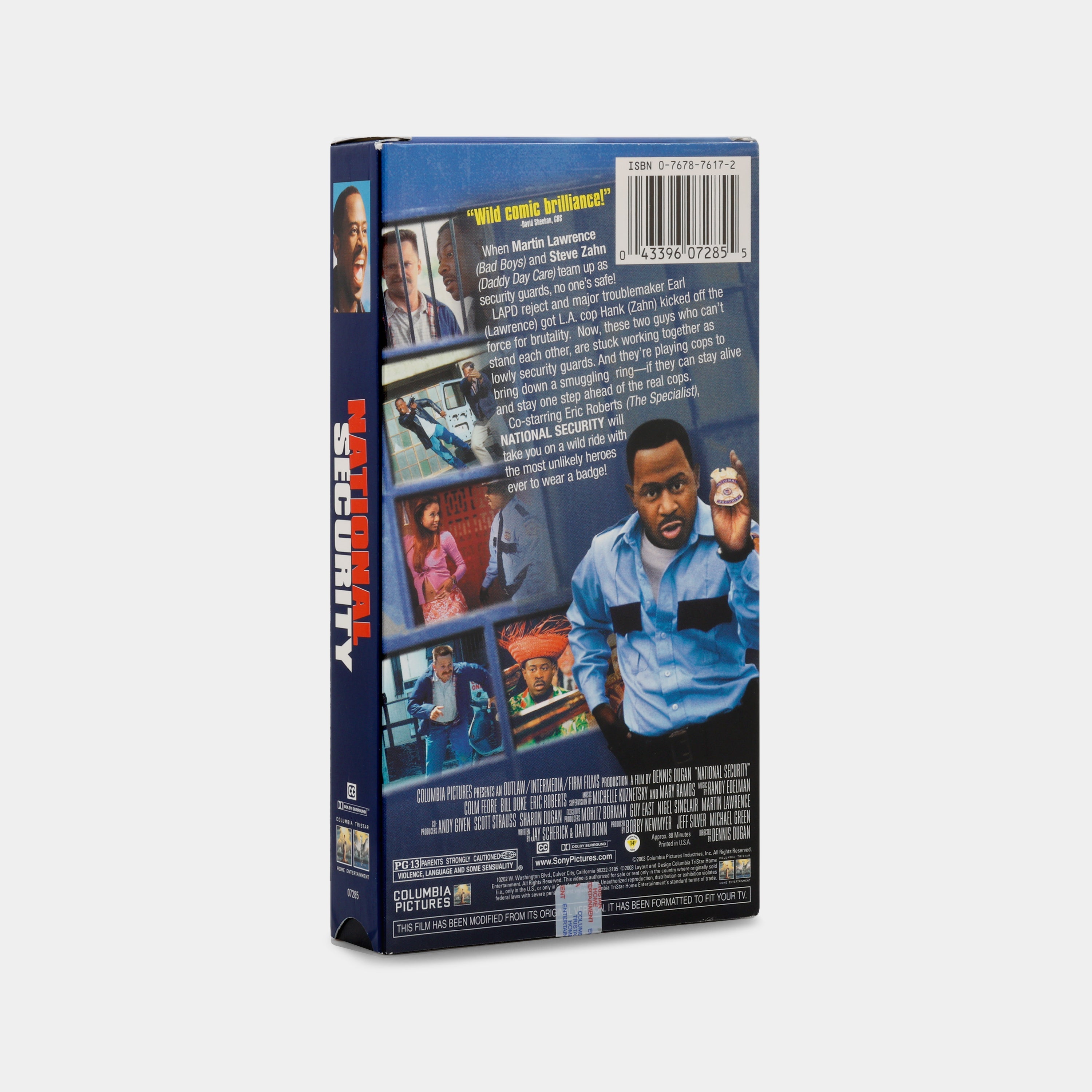 National Security VHS Tape