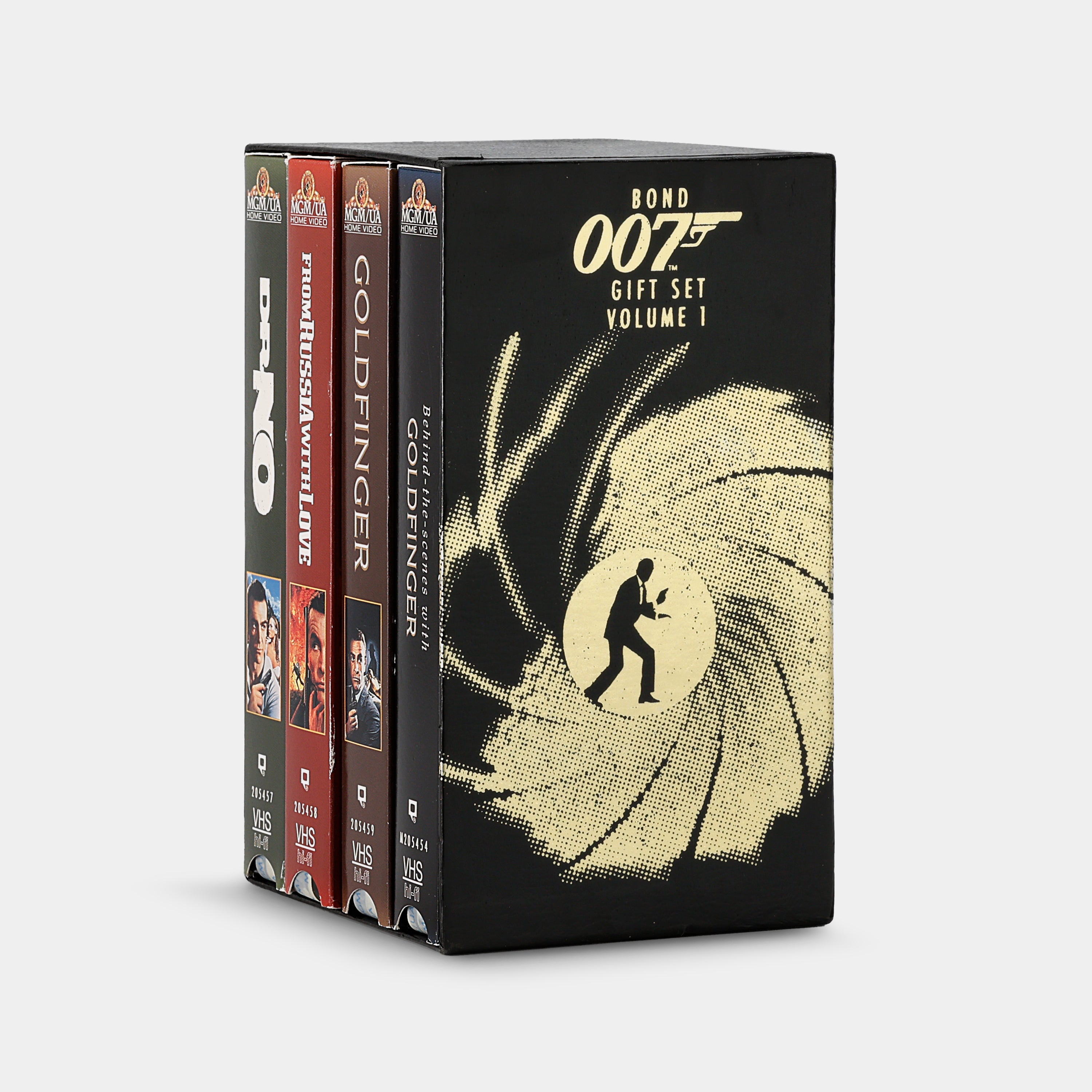 James Bond 007 Gift Set Volume 1 VHS Tape Set