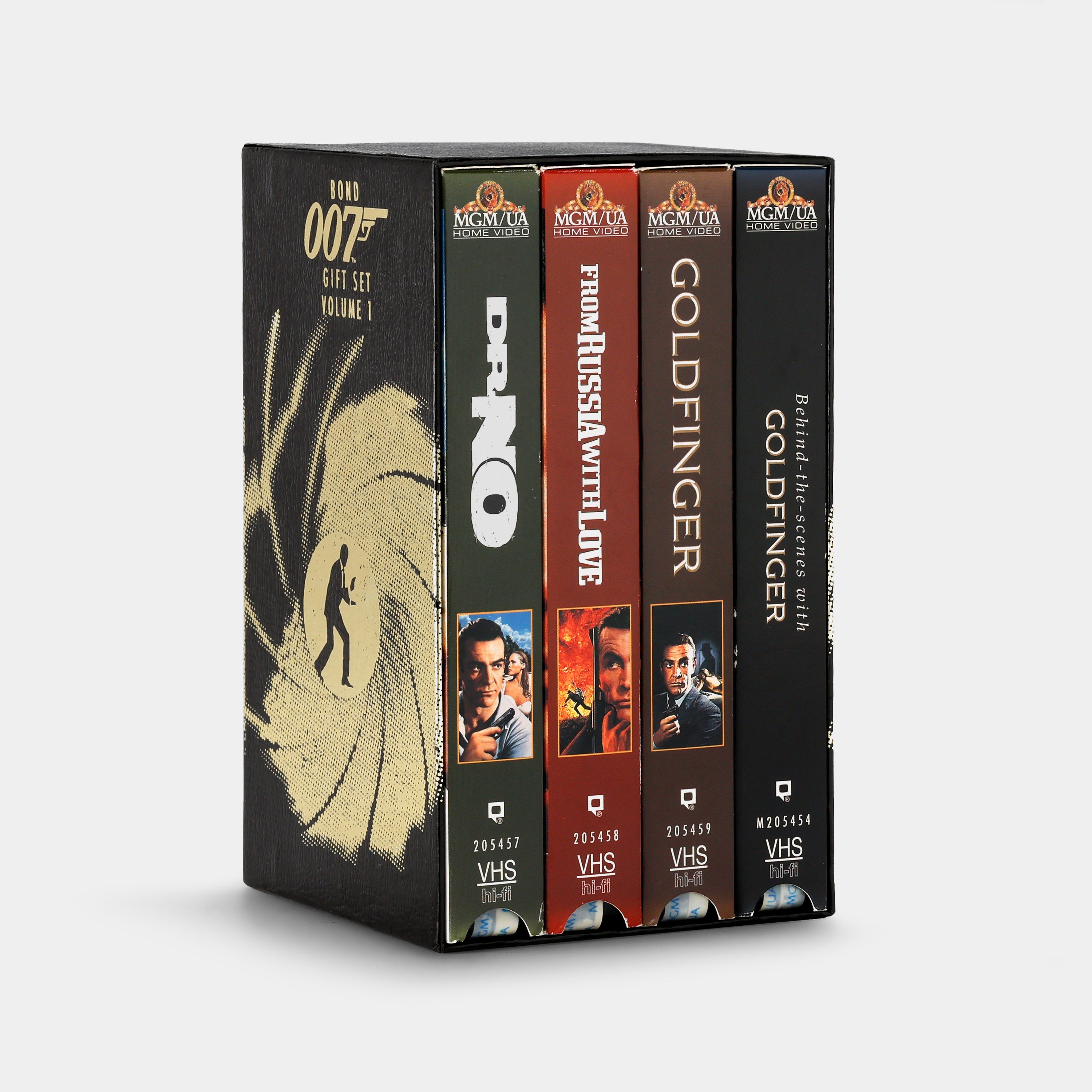 James Bond 007 Gift Set Volume 1 VHS Tape Set