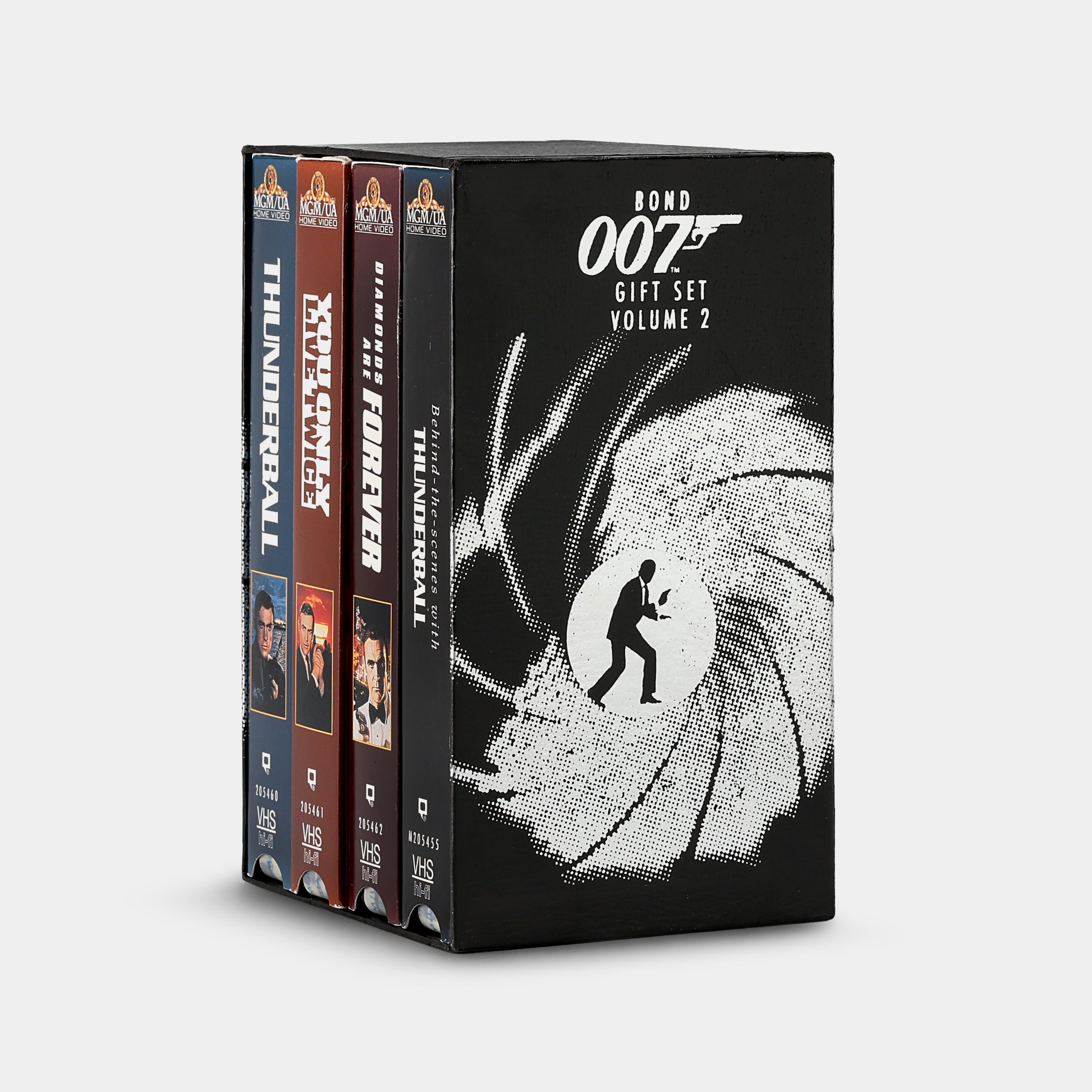 James Bond 007 Gift Set Volume 2 VHS Tape Set