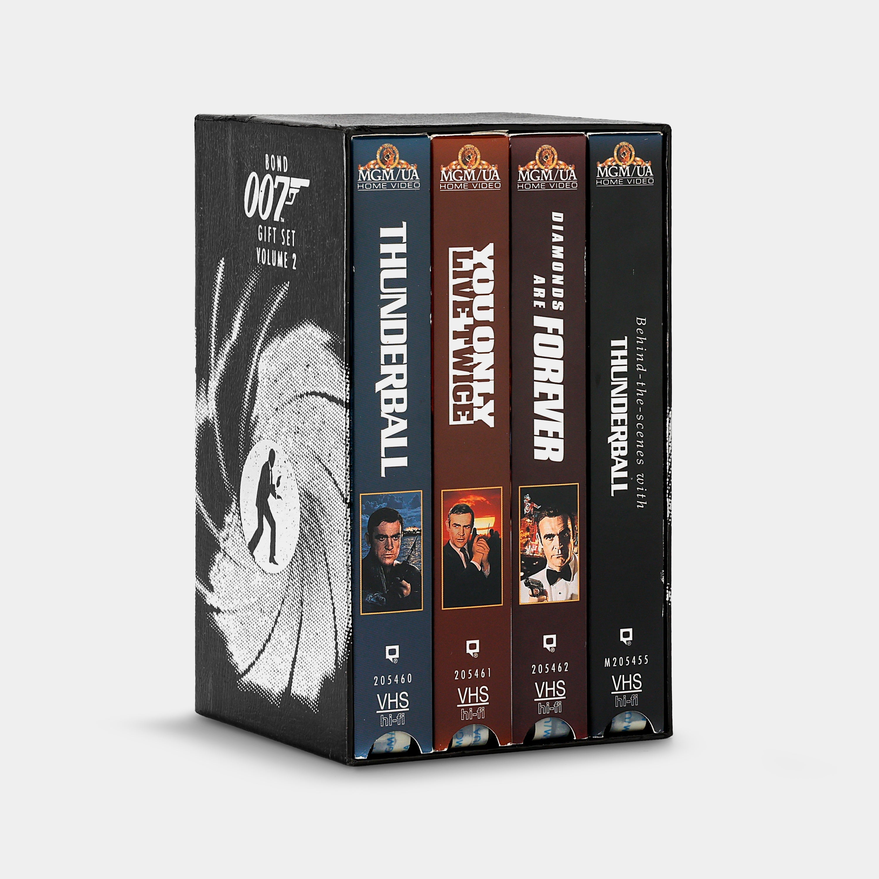 James Bond 007 Gift Set Volume 2 VHS Tape Set