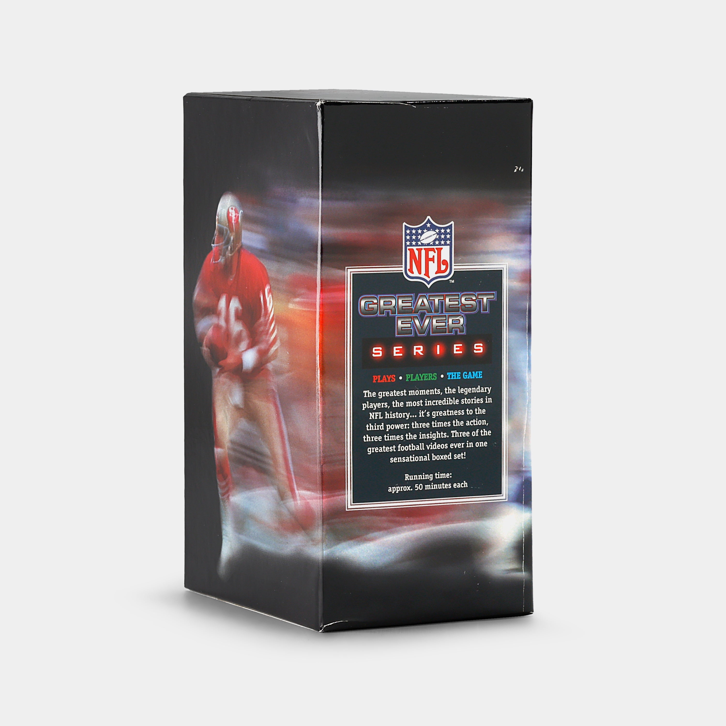 NFL's Greatest Ever Series Box Set Vols. 1-3 VHS Tape Set