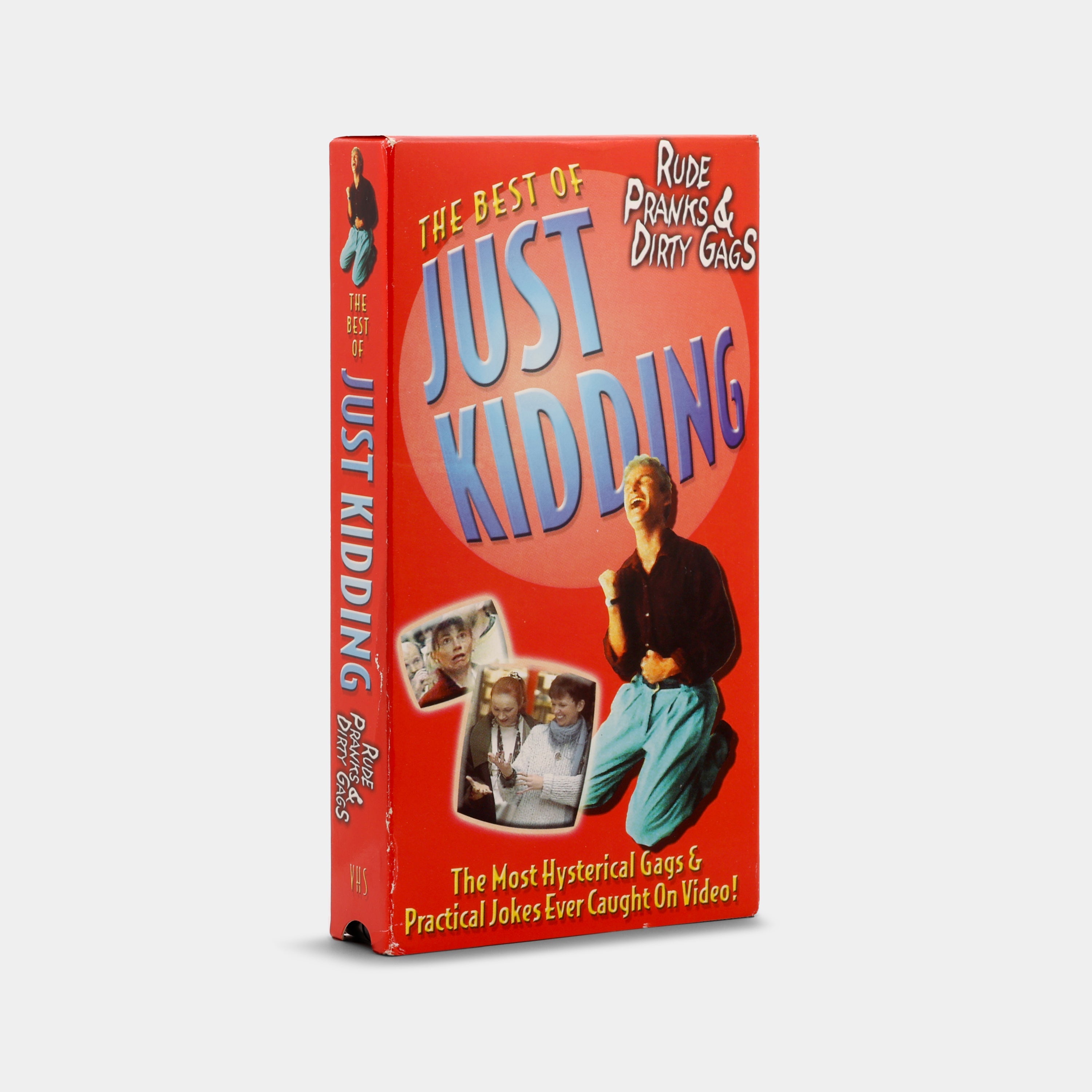 The Best of Just Kidding: Rude Pranks & Dirty Gags VHS Tape