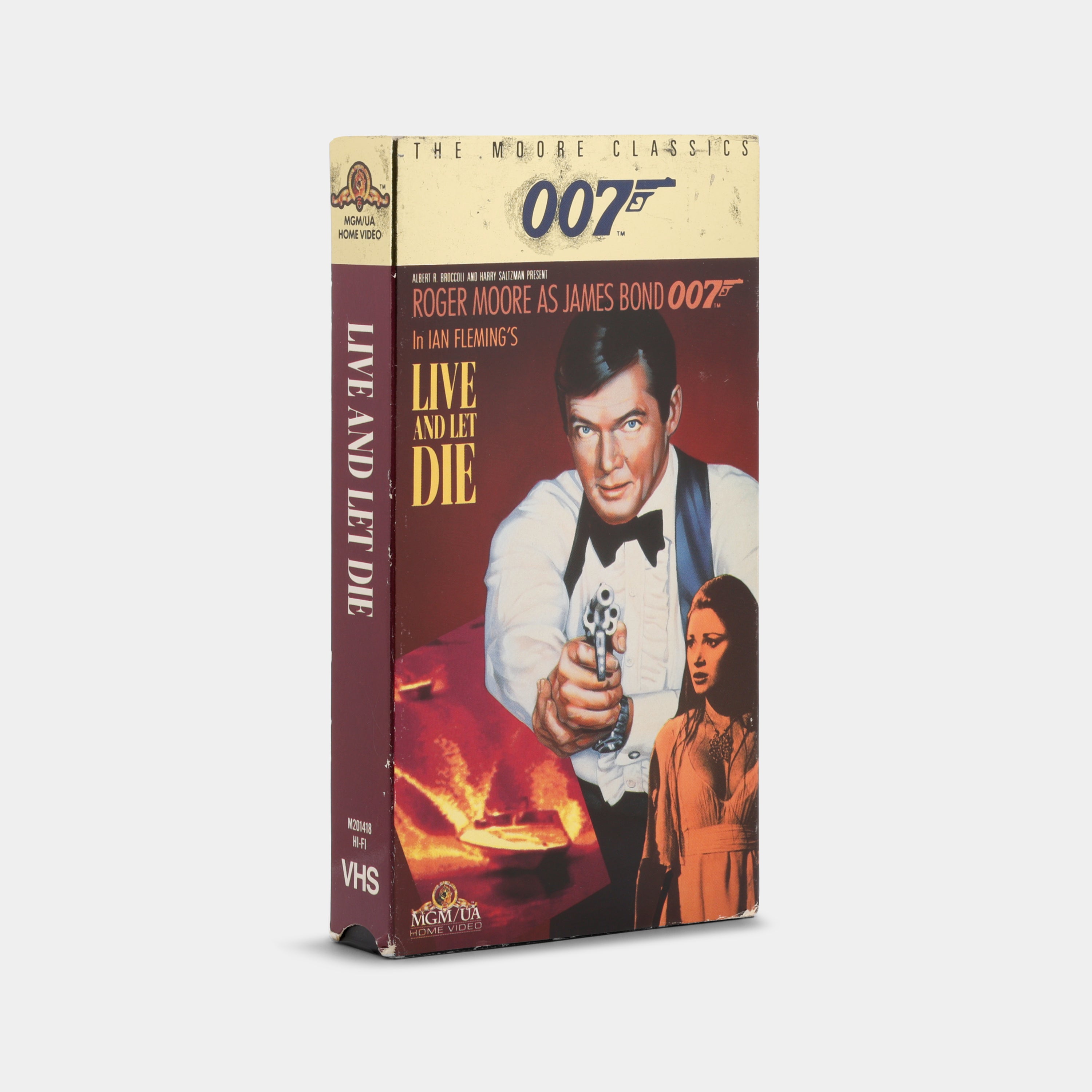 James Bond 007: Live and Let Die VHS Tape