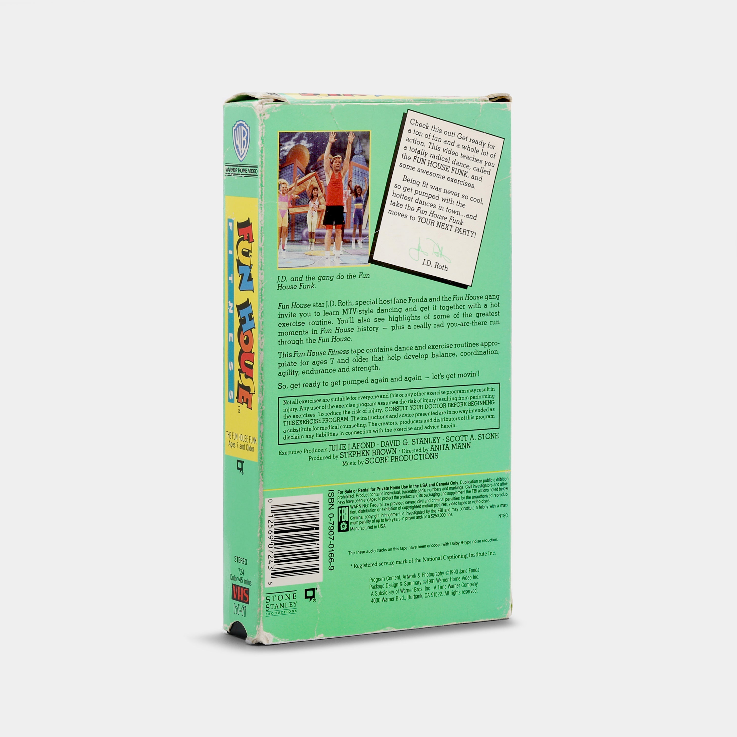 Fun House Fitness: The Fun House Funk VHS Tape