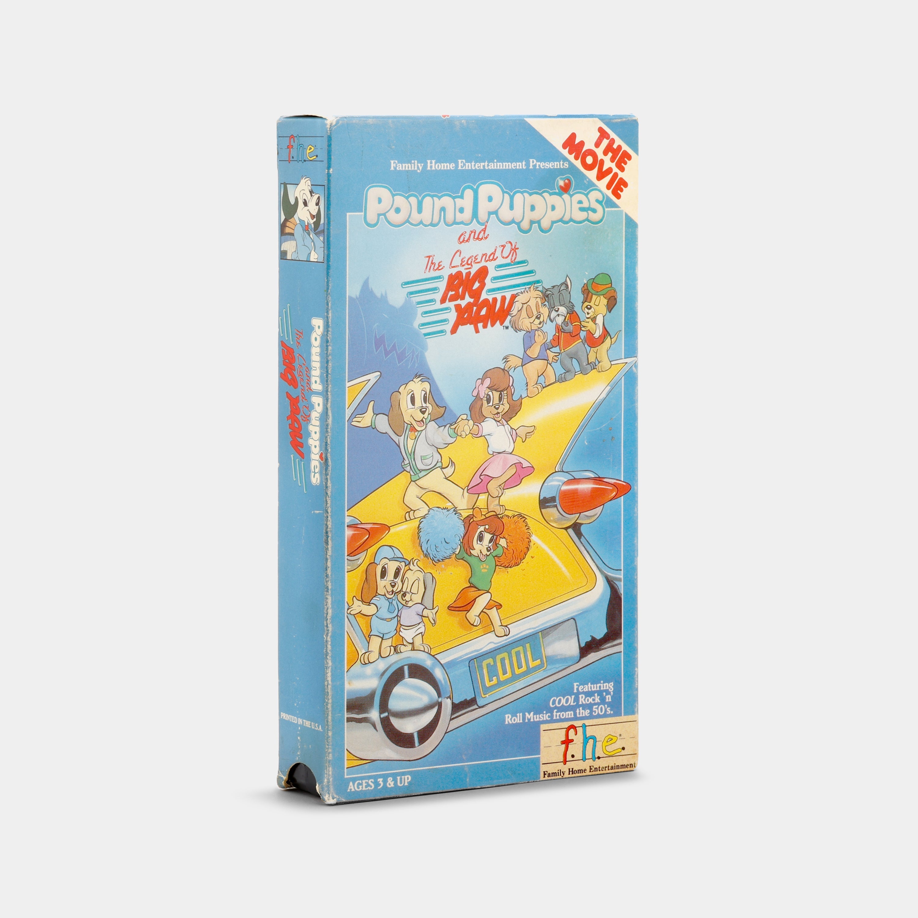 Pound Puppies and the Legend of Big Paw VHS Tape