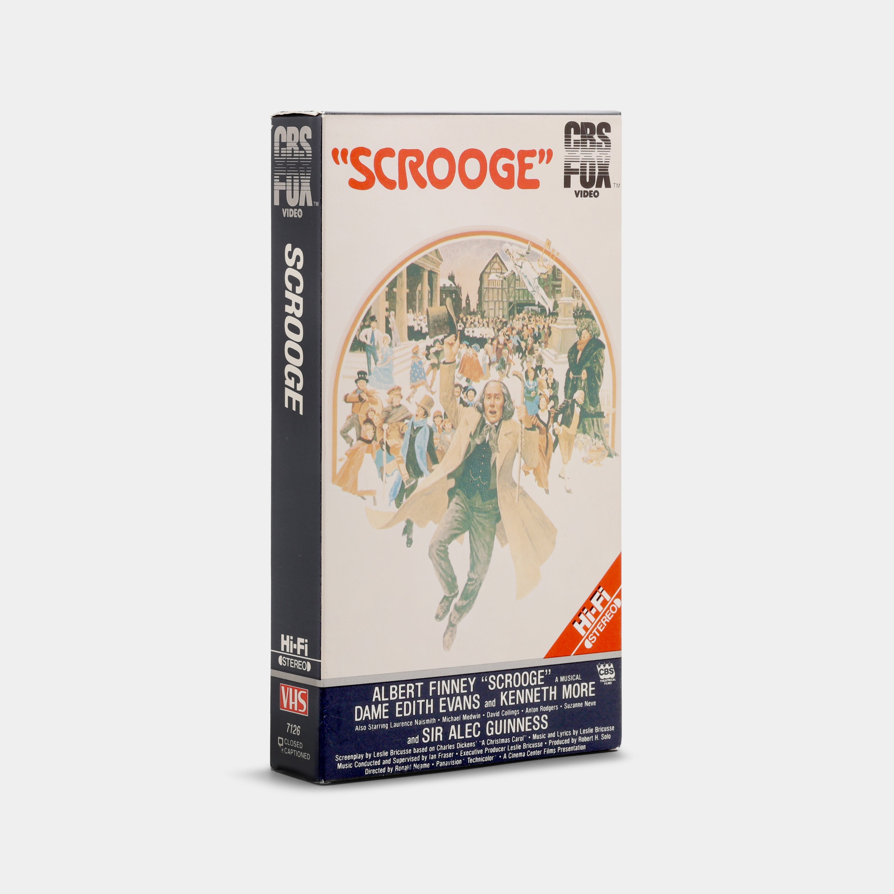 Scrooge CBS/Fox Video VHS Tape
