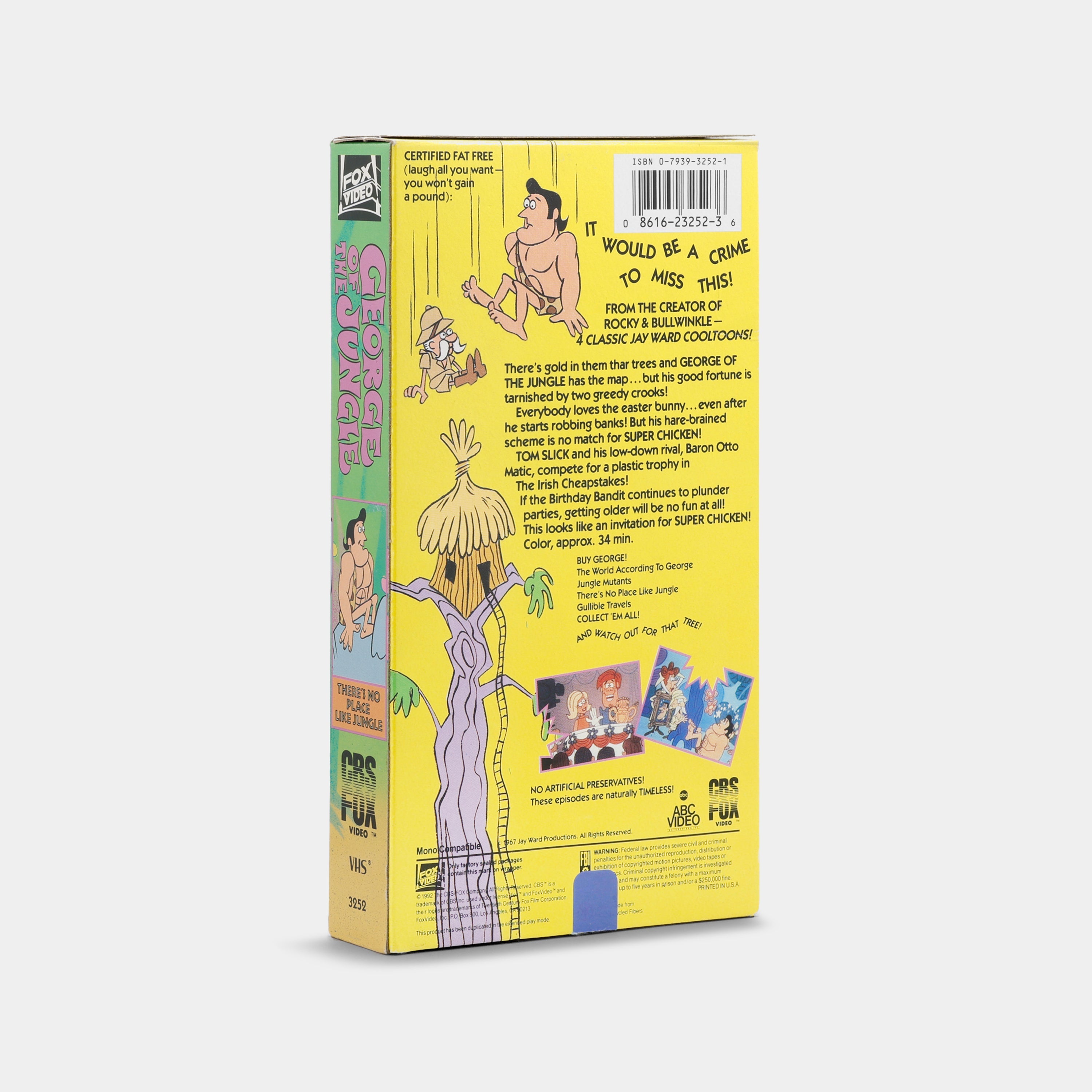 George of the Jungle: There's No Place Like Jungle VHS Tape