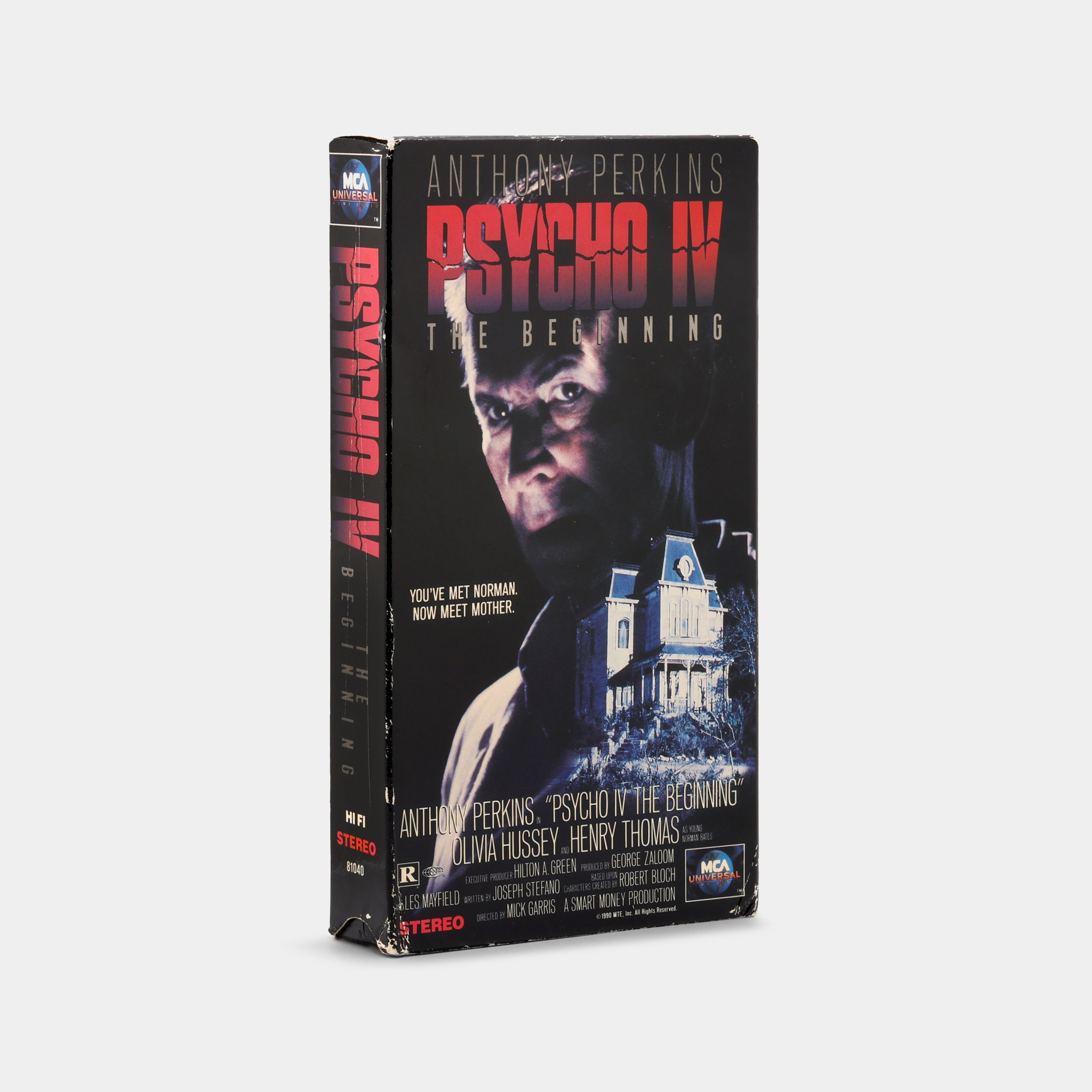 Psycho IV: The Beginning VHS Tape