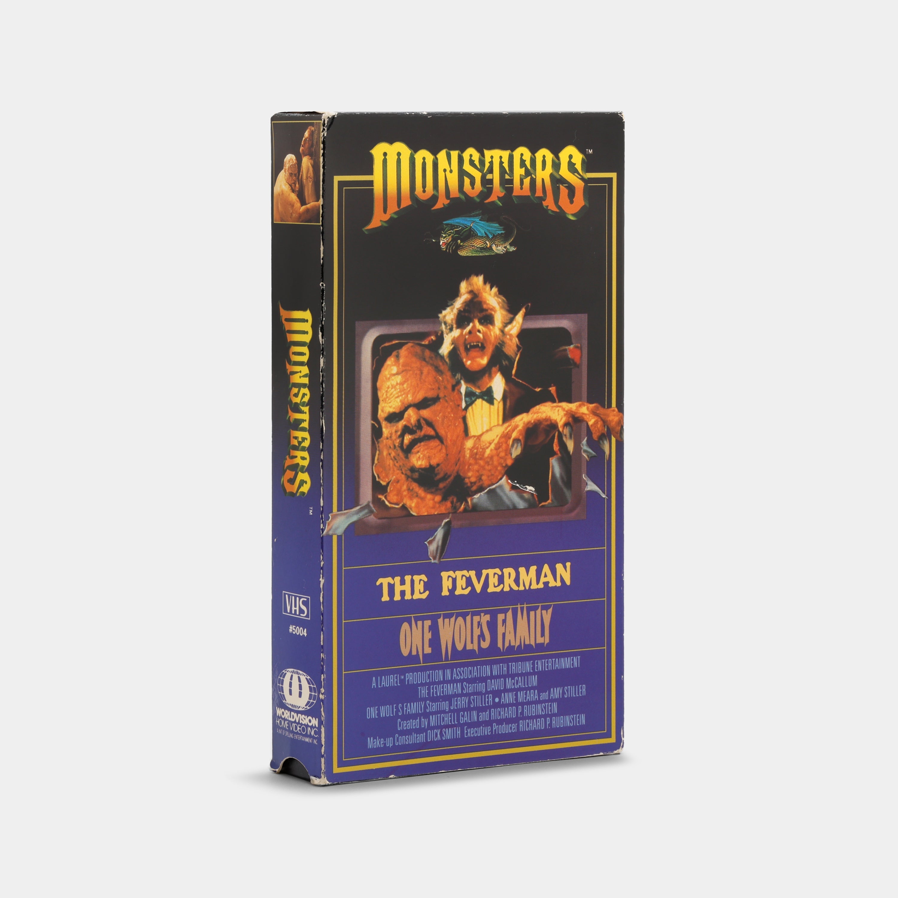 Monsters: The Feverman / One Wolf's Family VHS Tape