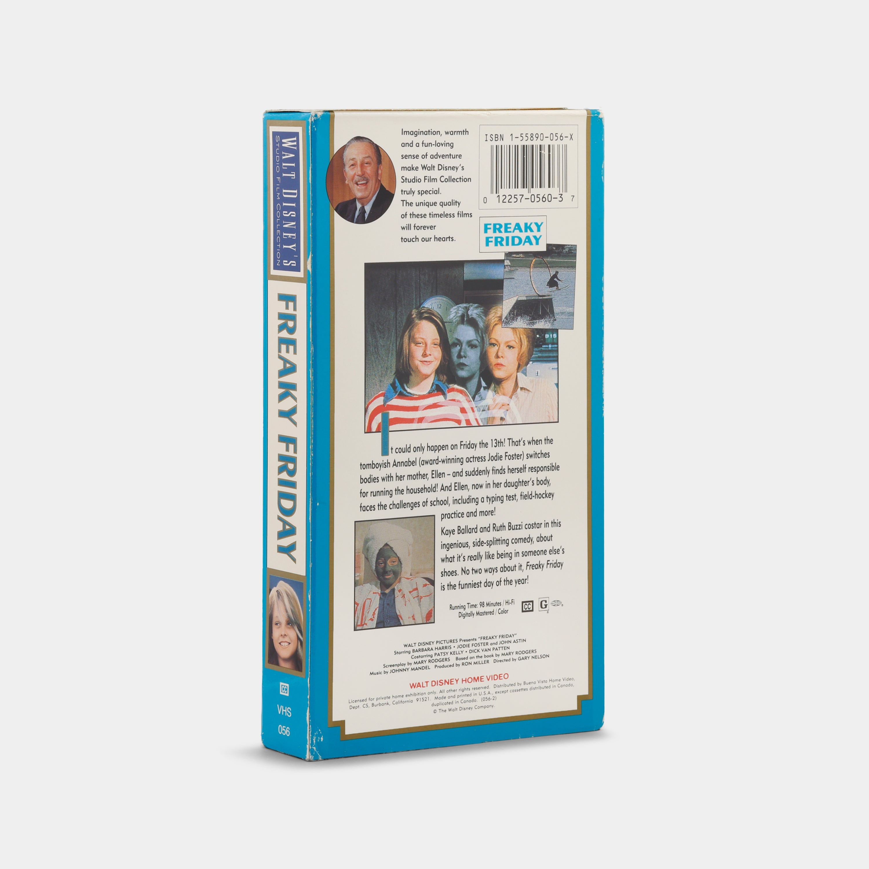 Freaky Friday VHS Tape