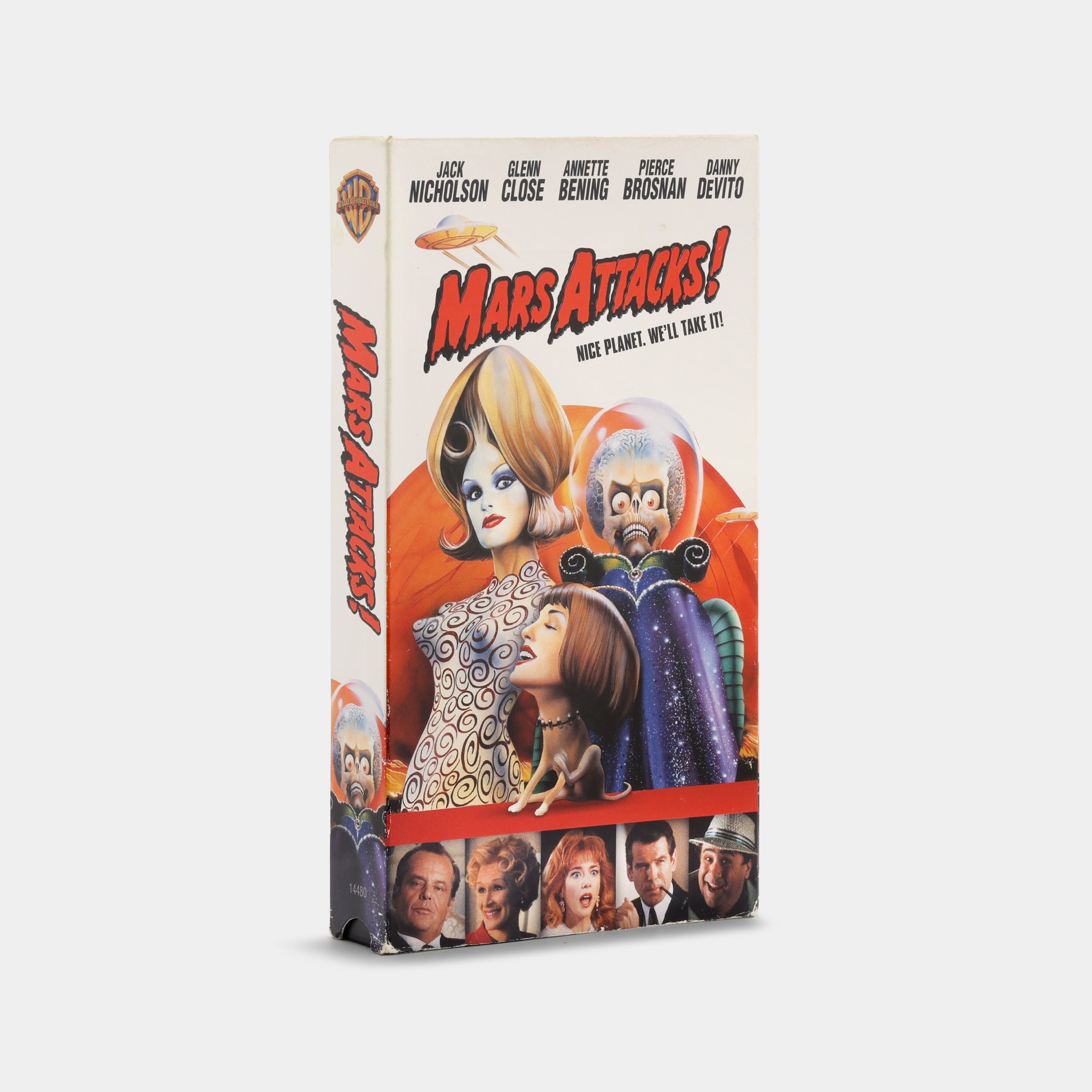 Mars Attacks! VHS Tape