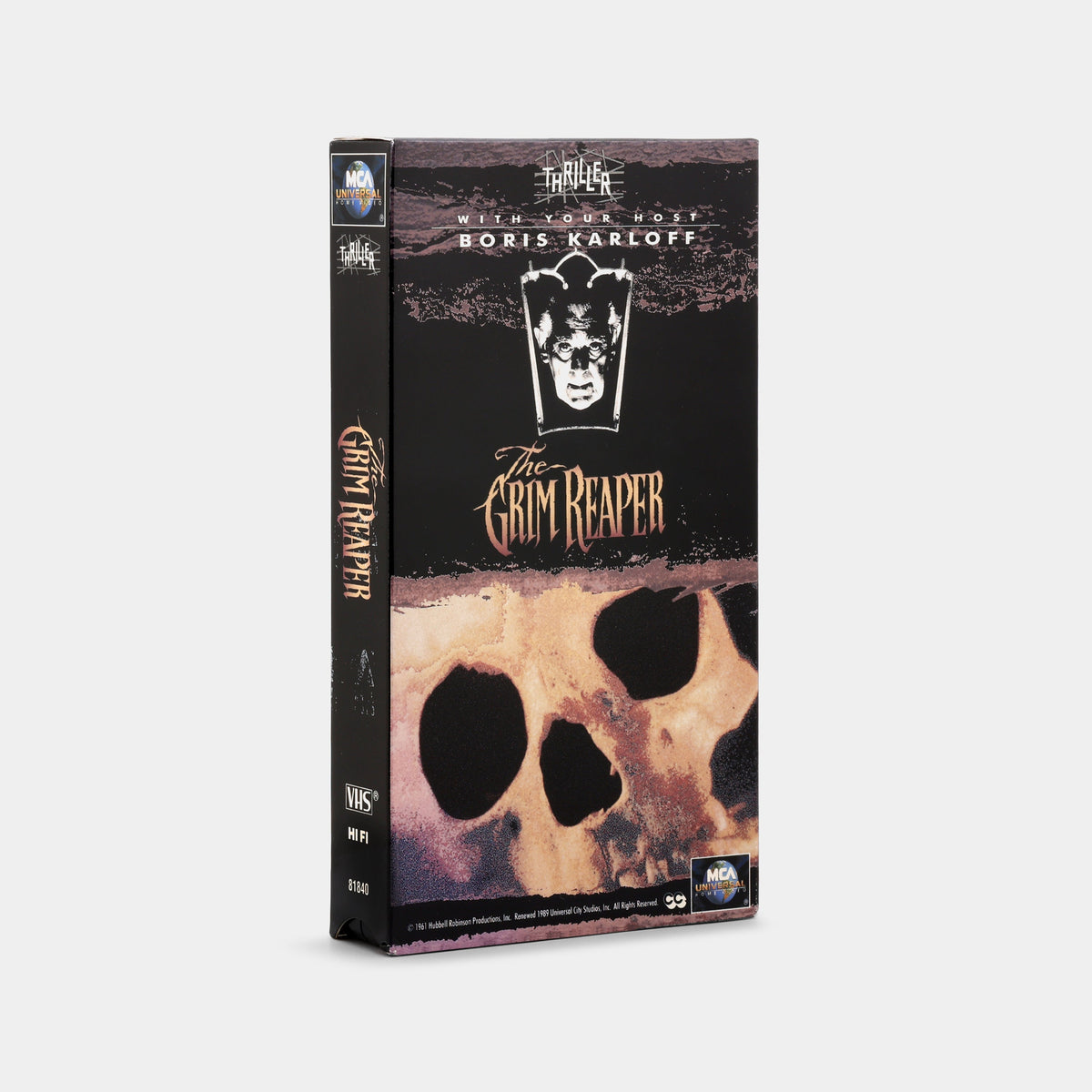The Grim Reaper VHS Tape