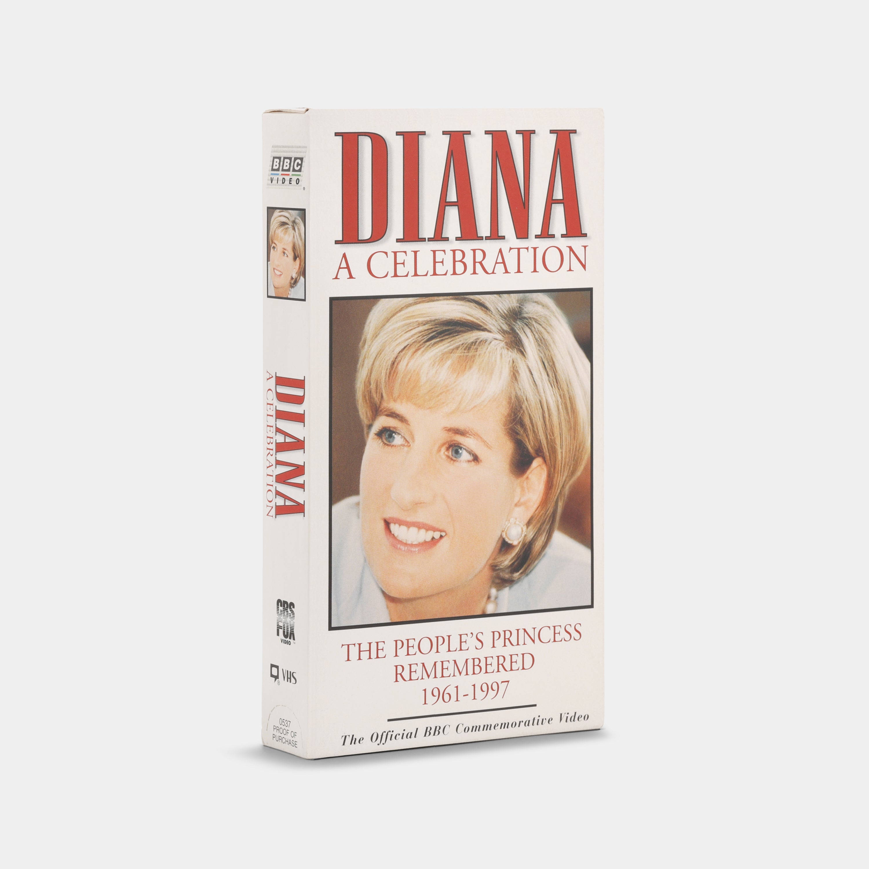 Diana: A Celebration VHS Tape