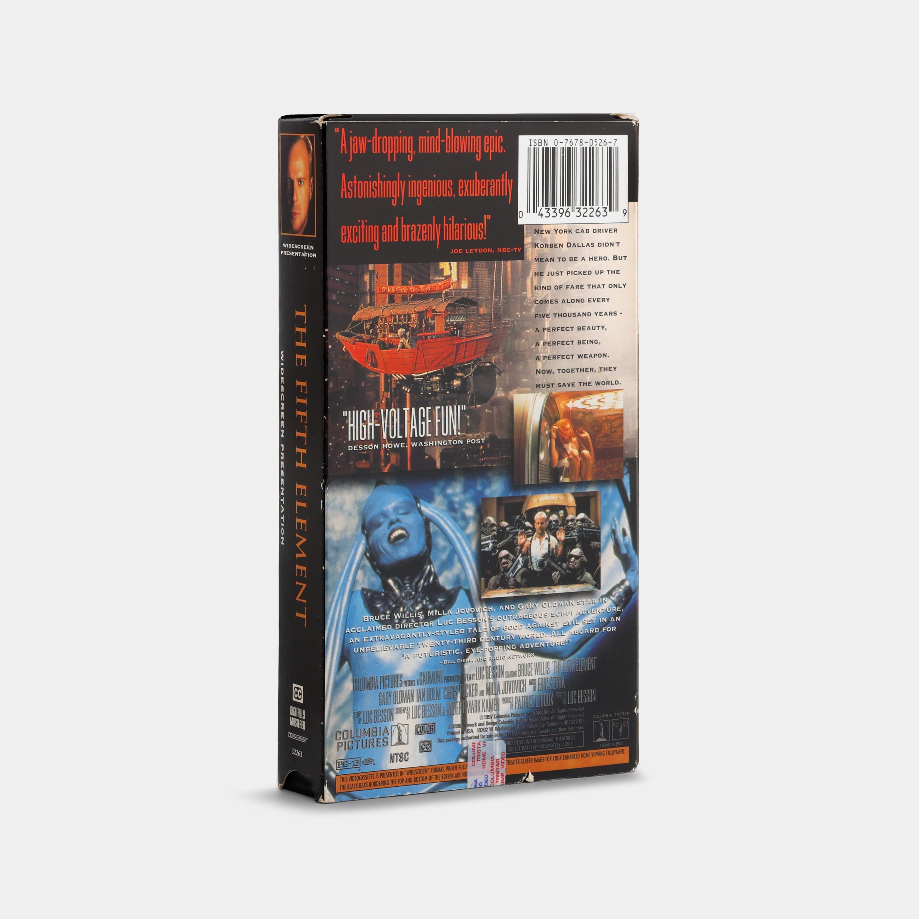 The Fifth Element VHS Tape